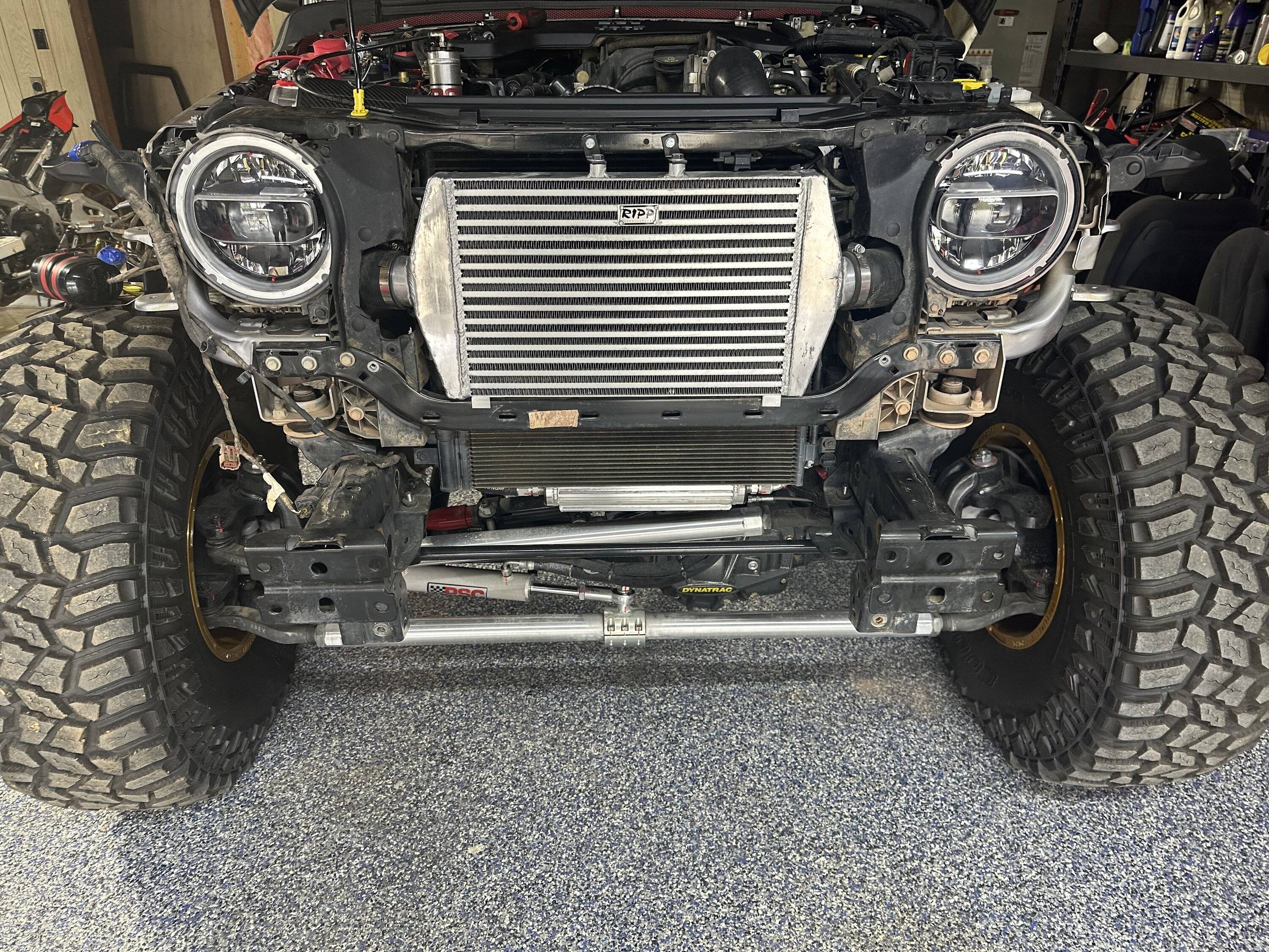 Jeep Wrangler JL GenRight Front Bumper w/Winch Plate Install 7FF66E03-CF9B-47EE-96E8-828414D670A5