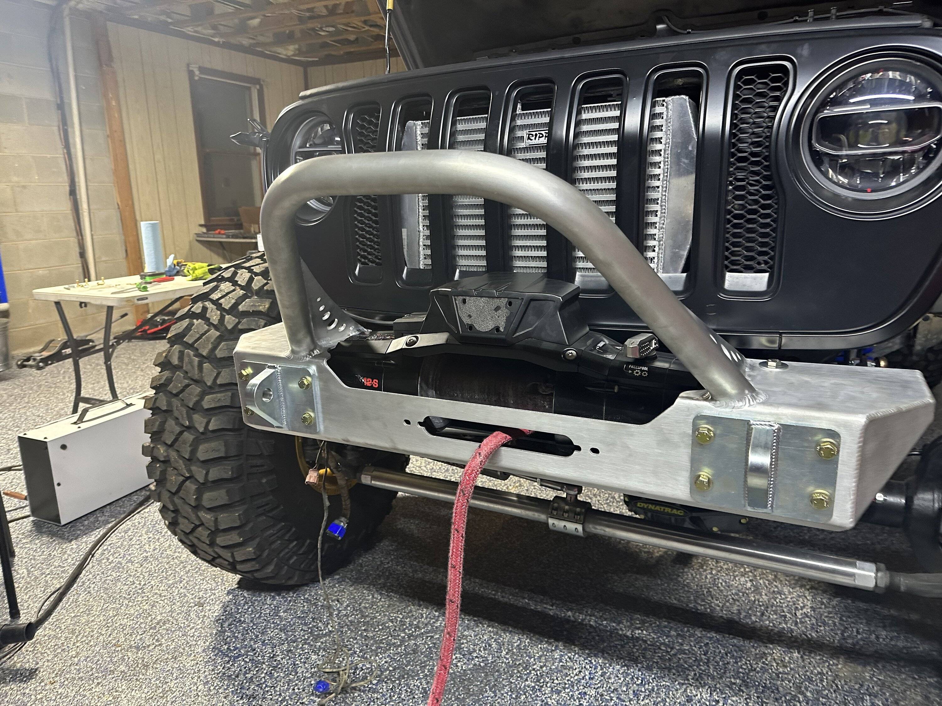 Jeep Wrangler JL GenRight Front Bumper w/Winch Plate Install E4291EB6-650D-4D60-8D77-86C17AD2BACB