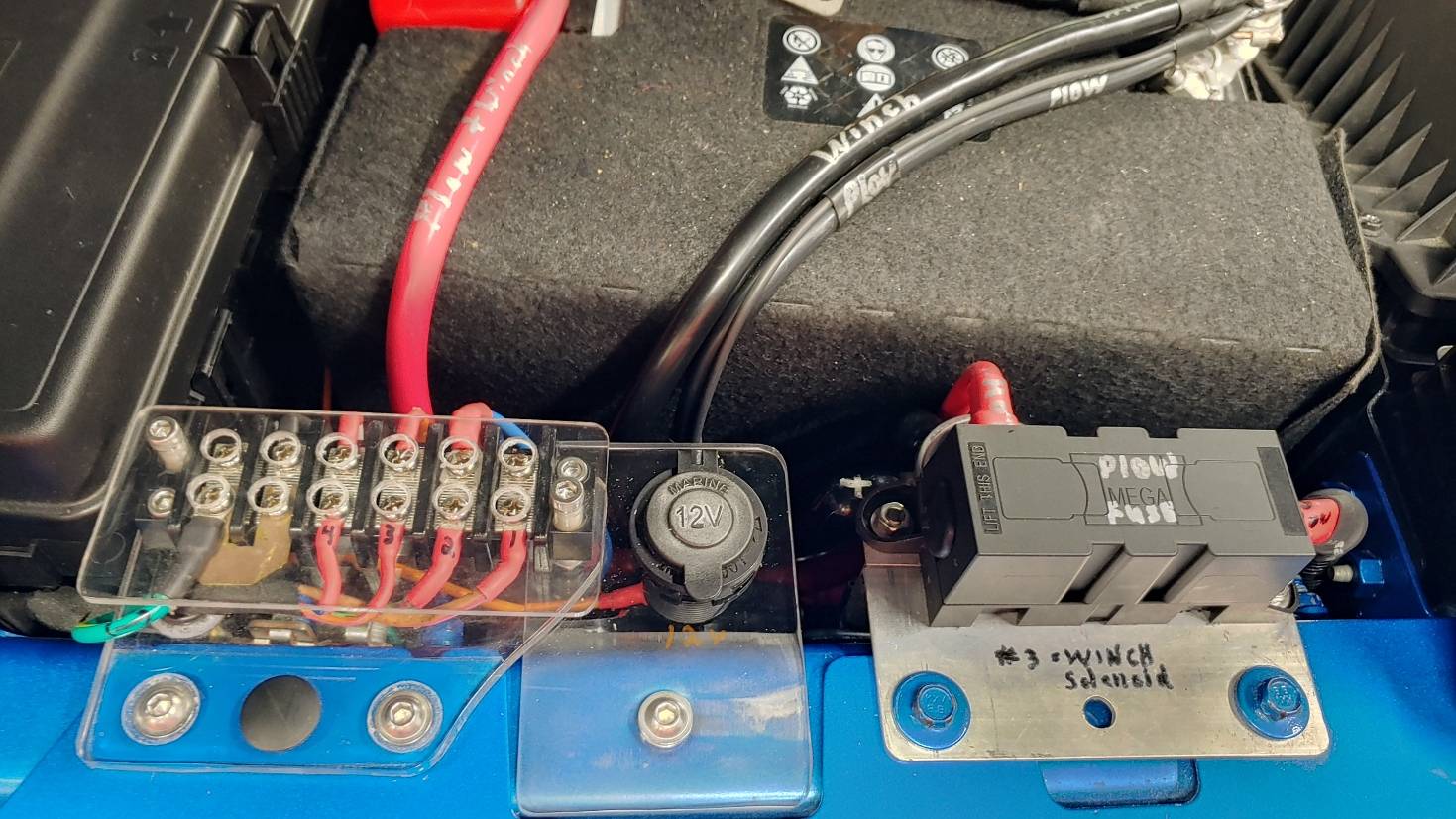 Jeep Wrangler JL Advice/Guidance on wiring multiple things from battery 20221109_160600_HDR