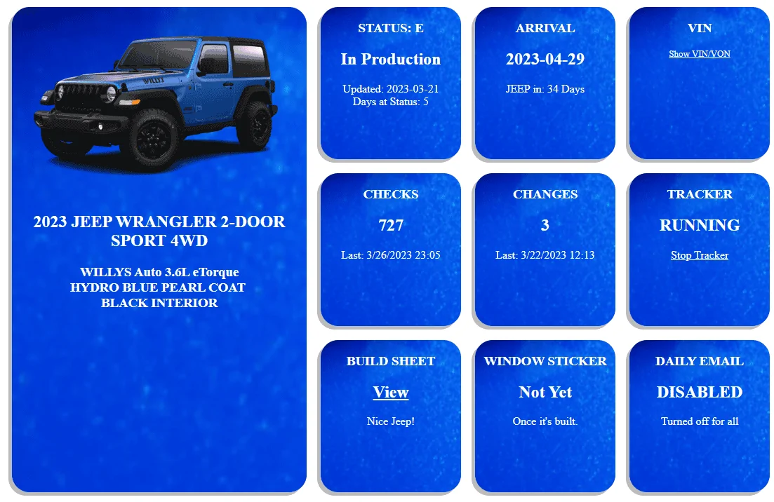Jeep Wrangler JL 2023 Orders - Check in here 1679886434380