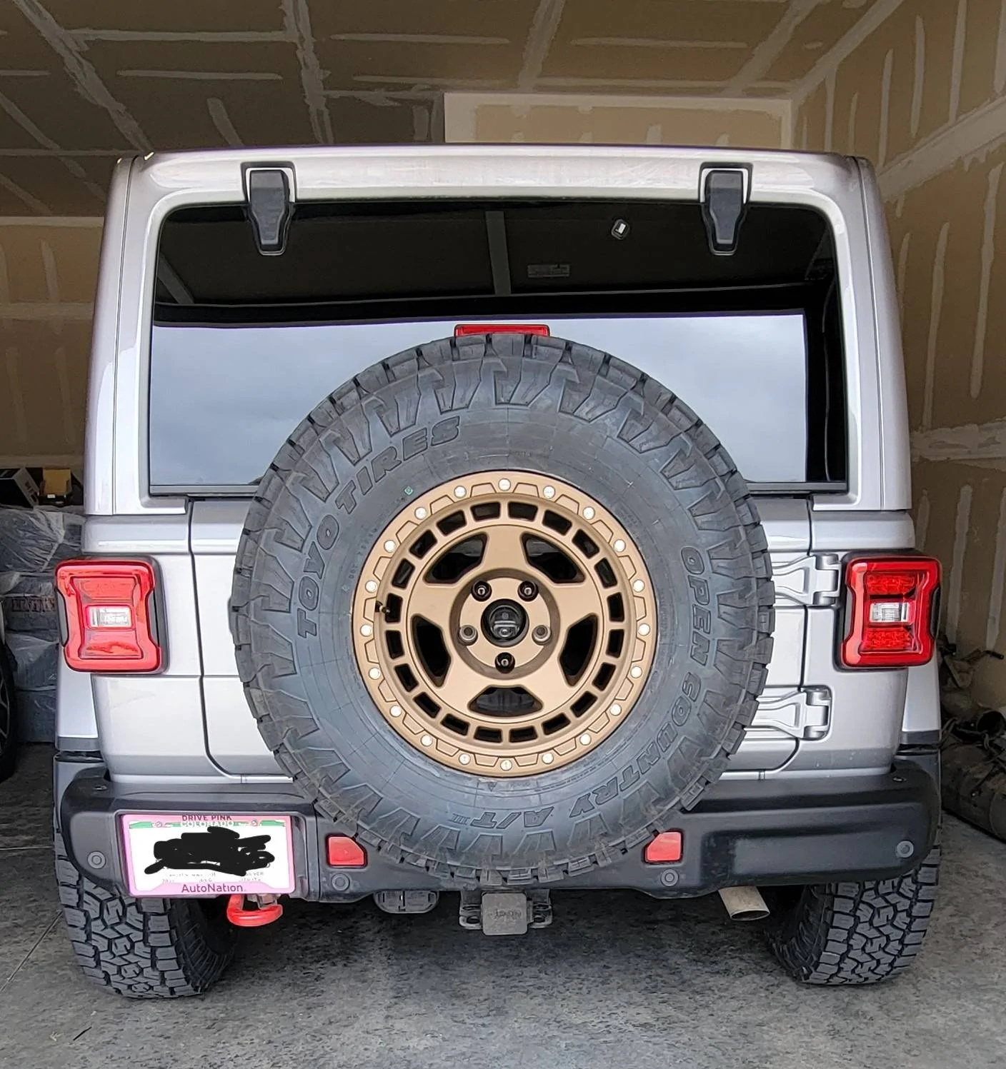 Jeep Wrangler JL The Tire Carrier Thread reartir