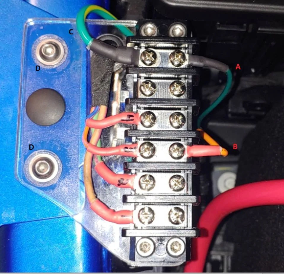 Jeep Wrangler JL Advice/Guidance on wiring multiple things from battery terminal-block