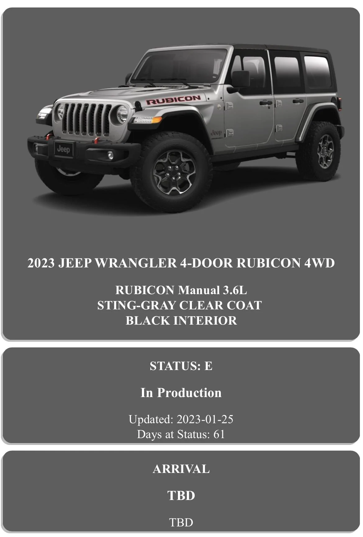 Jeep Wrangler JL 2023 Orders - Check in here 44FC78BC-6489-4EE2-B232-B9EE1ABC7468
