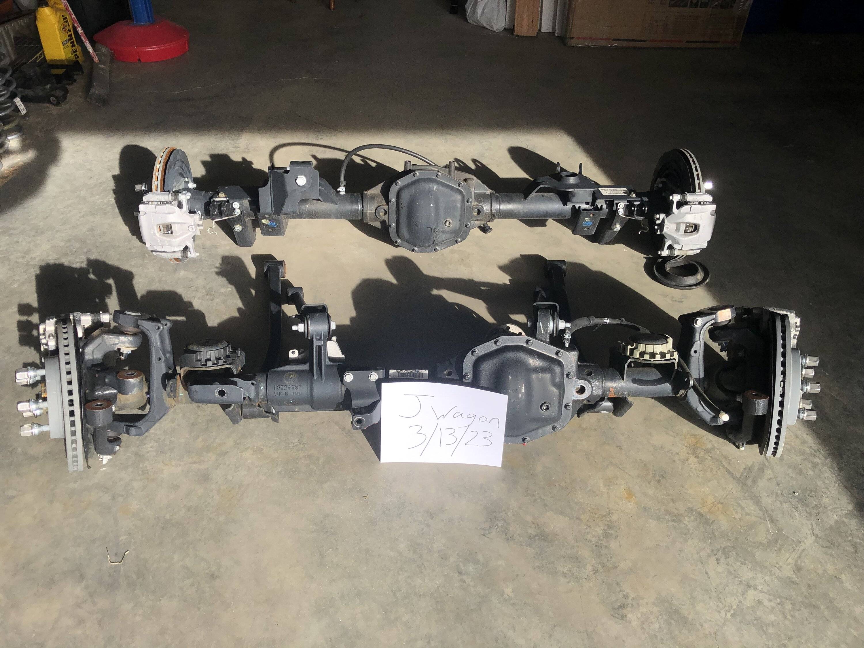 Jeep Wrangler JL Diesel Gladiator Axles $1,200 B493A2E0-D354-460D-AA6C-DC120147A4DB