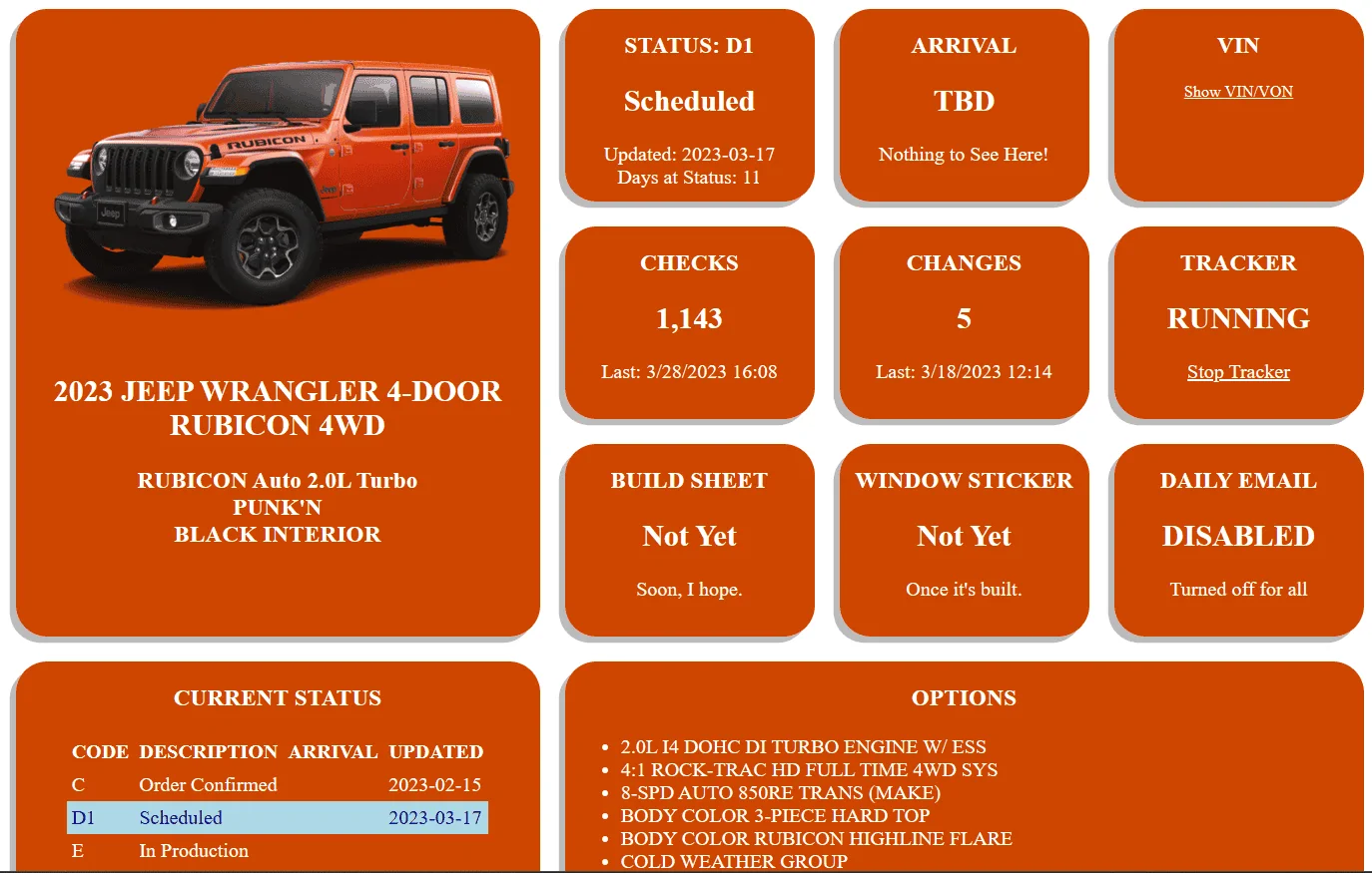 Jeep Wrangler JL 2023 Orders - Check in here Screenshot 2023-03-28 140923