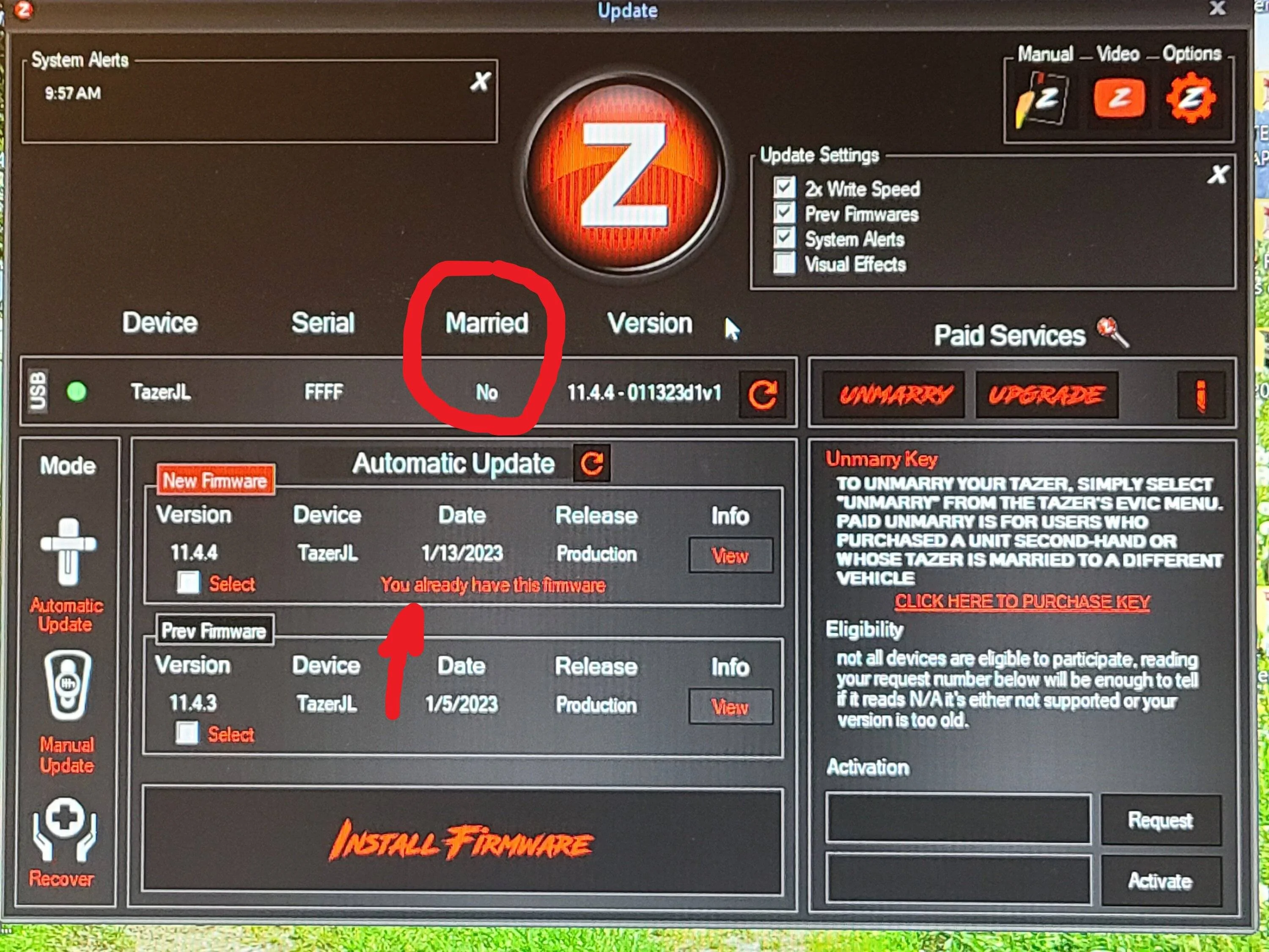 Jeep Wrangler JL Tazer JL Mini $275 Tazer Screenshot