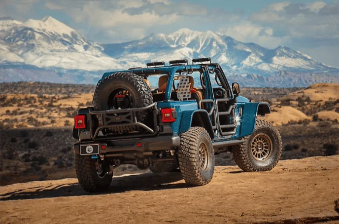 Jeep Wrangler JL Jeep Unveils 7 Easter Jeep Safari 2023 Concept Vehicles [Updated w/ Videos] Screenshot 2023-03-30 at 9.53.12 AM