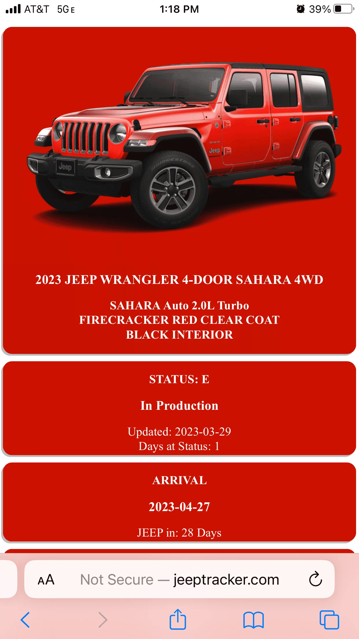 Jeep Wrangler JL 2023 Orders - Check in here FA703707-3EC3-4578-933C-16E40DB7A713