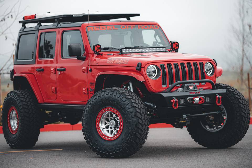 Jeep Wrangler JL INFERNO UNLEASHED: JEEP WRANGLER TRANSFORMATION BY REBEL OFF ROAD rebeloffroad-07241