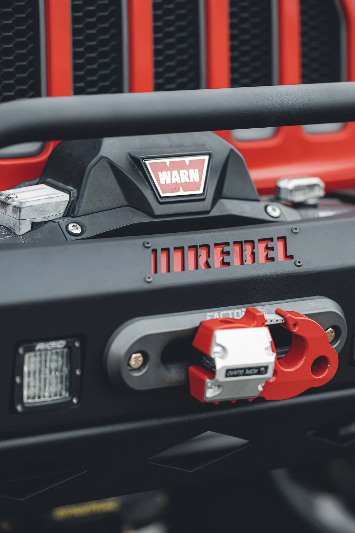 Jeep Wrangler JL INFERNO UNLEASHED: JEEP WRANGLER TRANSFORMATION BY REBEL OFF ROAD lighter