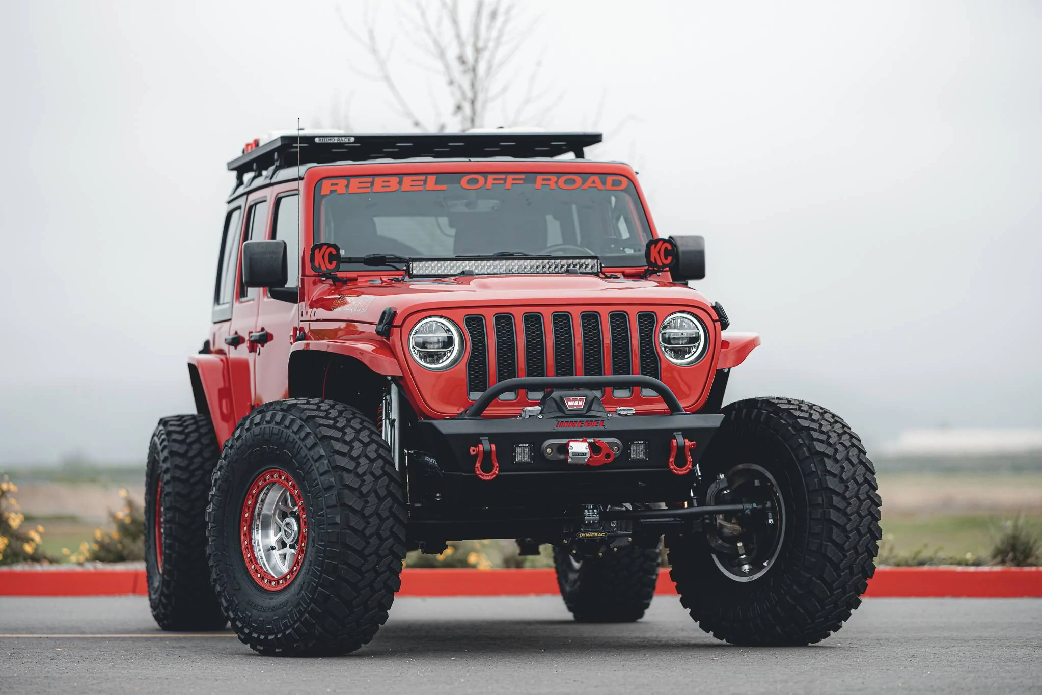 Jeep Wrangler JL INFERNO UNLEASHED: JEEP WRANGLER TRANSFORMATION BY REBEL OFF ROAD lighter
