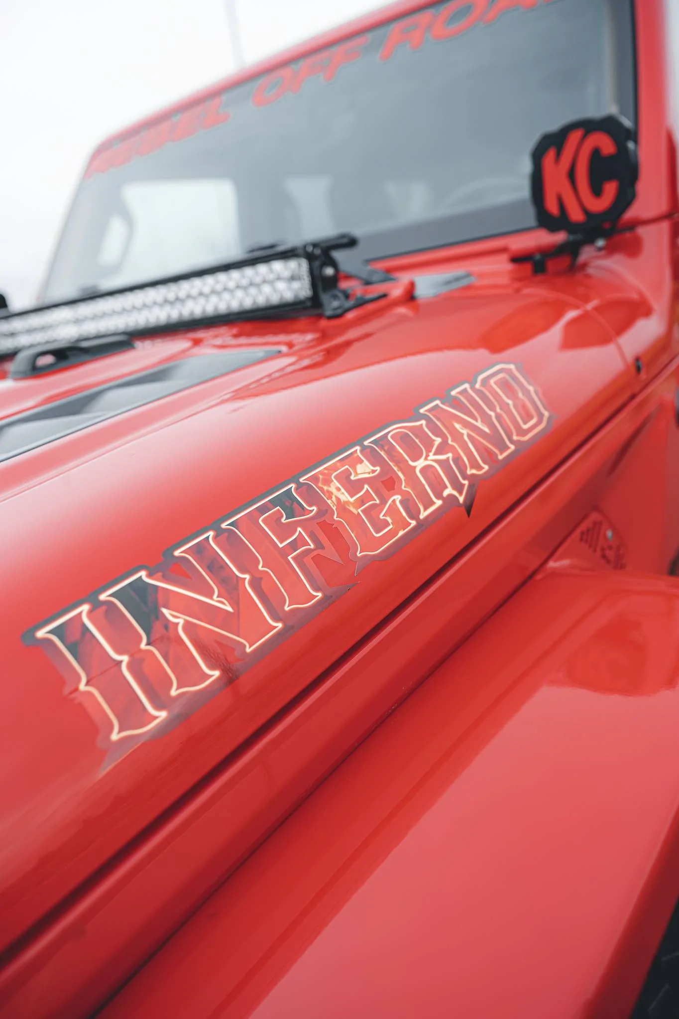 Jeep Wrangler JL INFERNO UNLEASHED: JEEP WRANGLER TRANSFORMATION BY REBEL OFF ROAD lighter