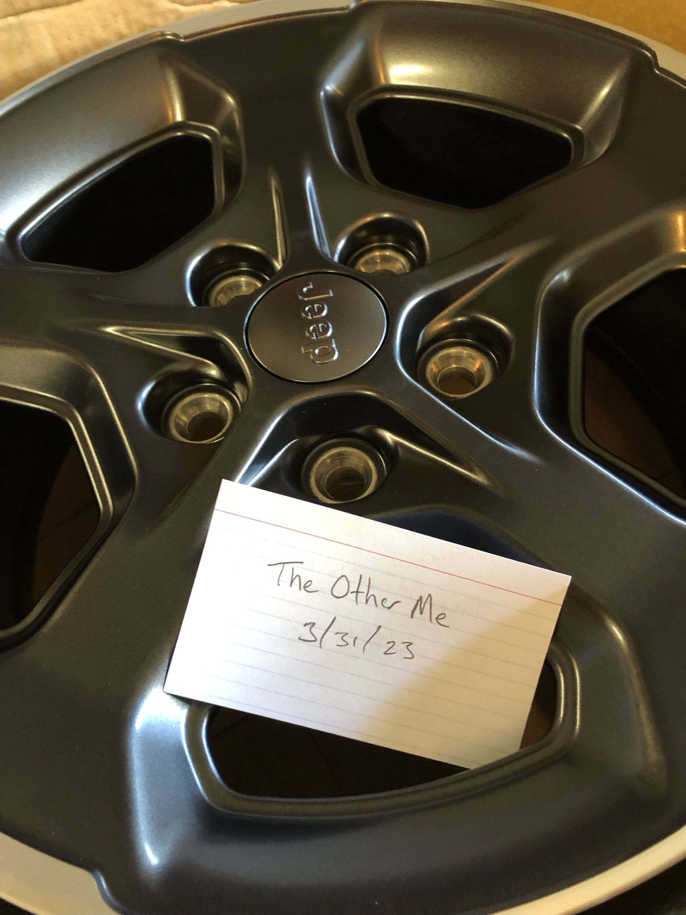 Jeep Wrangler JL Gladiator Rubicon Wheel $75 IMG_1863