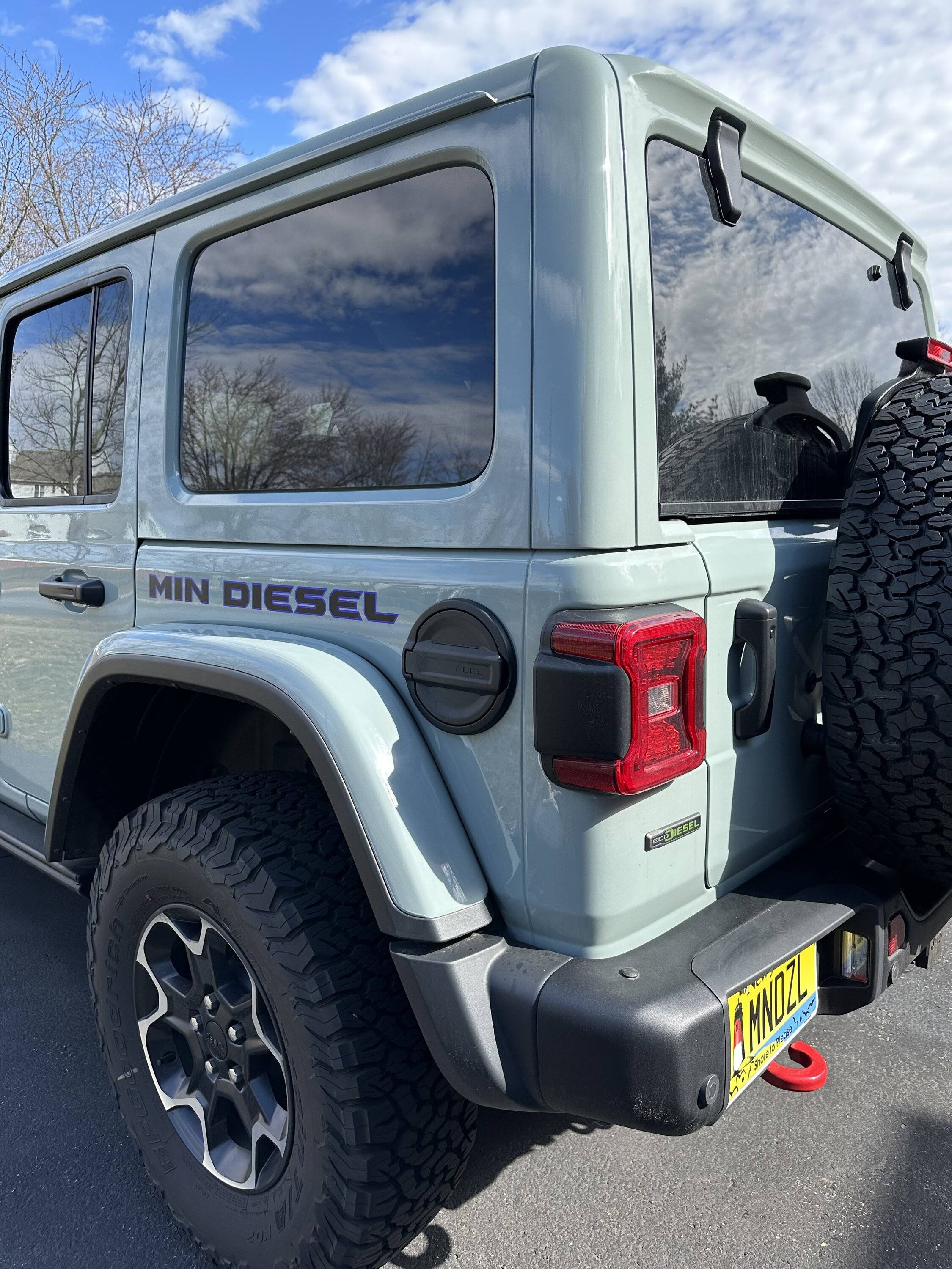 Jeep Wrangler JL Lets see those personalized plates!!! IMG_7462