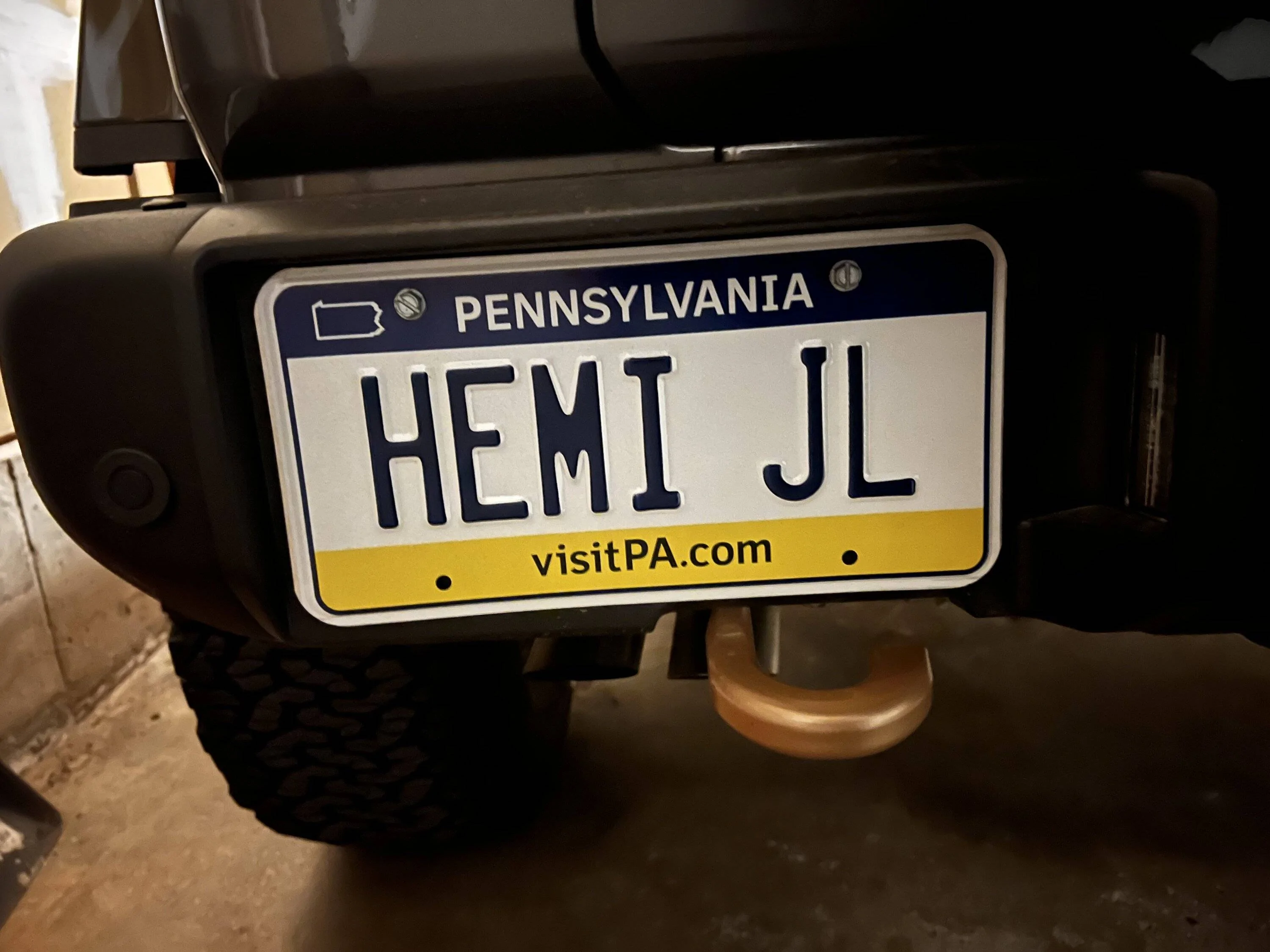 Jeep Wrangler JL Lets see those personalized plates!!! 115136D5-D8AA-414D-8F07-BBC852FC69BF