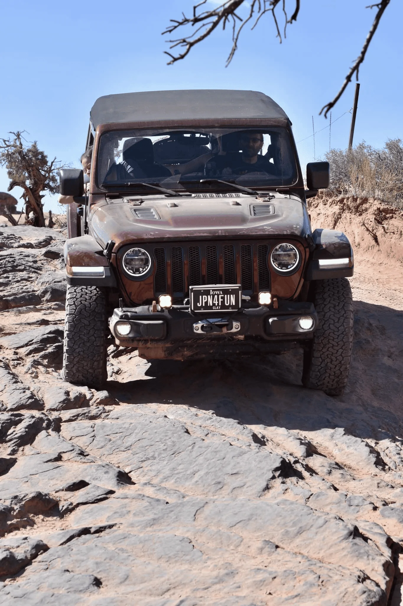 Jeep Wrangler JL Lets see those personalized plates!!! 1680395642886