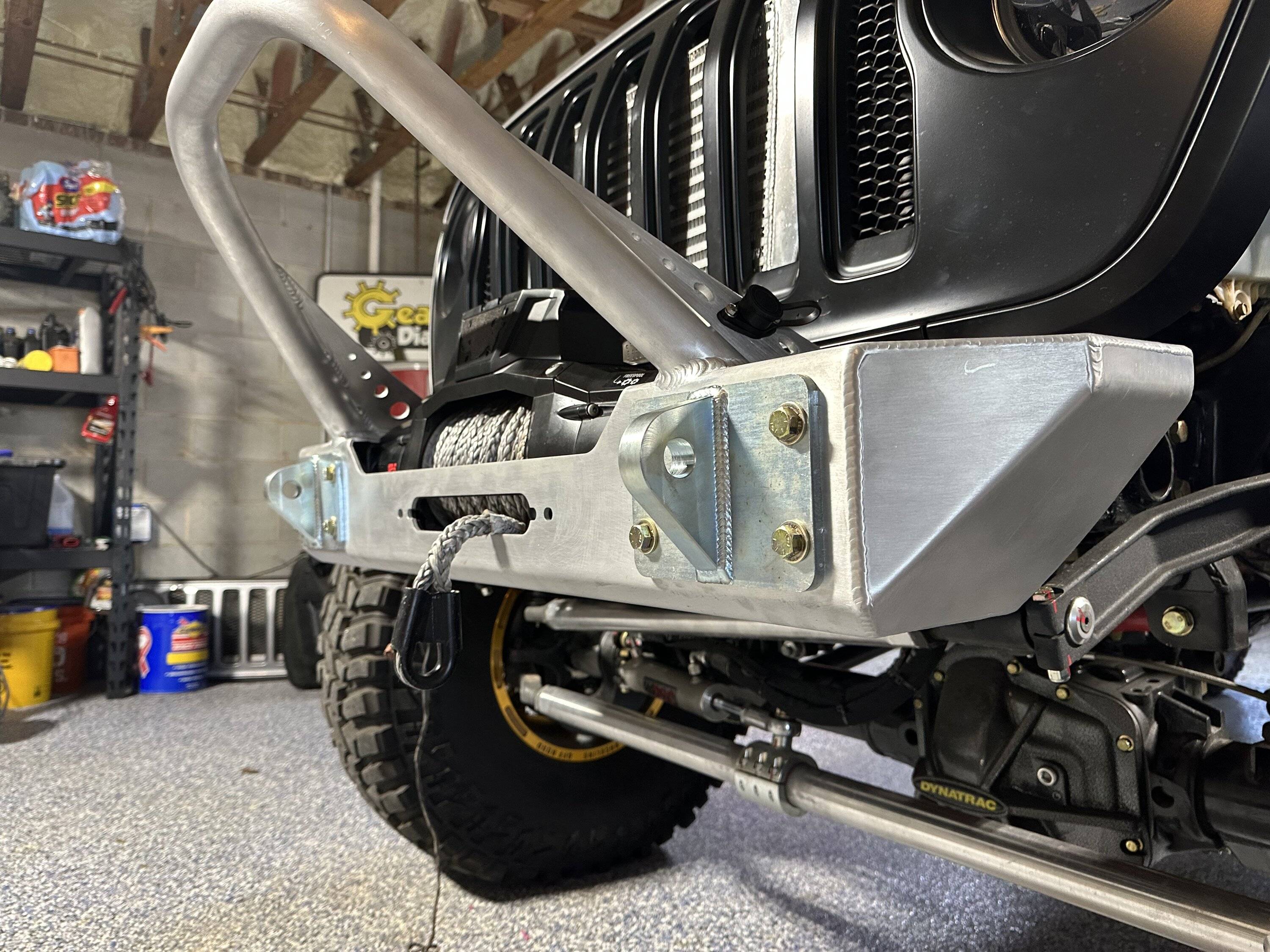 Jeep Wrangler JL GenRight Front Bumper w/Winch Plate Install 6CE0910E-8F43-4DDA-9AF8-9E2EE002D407