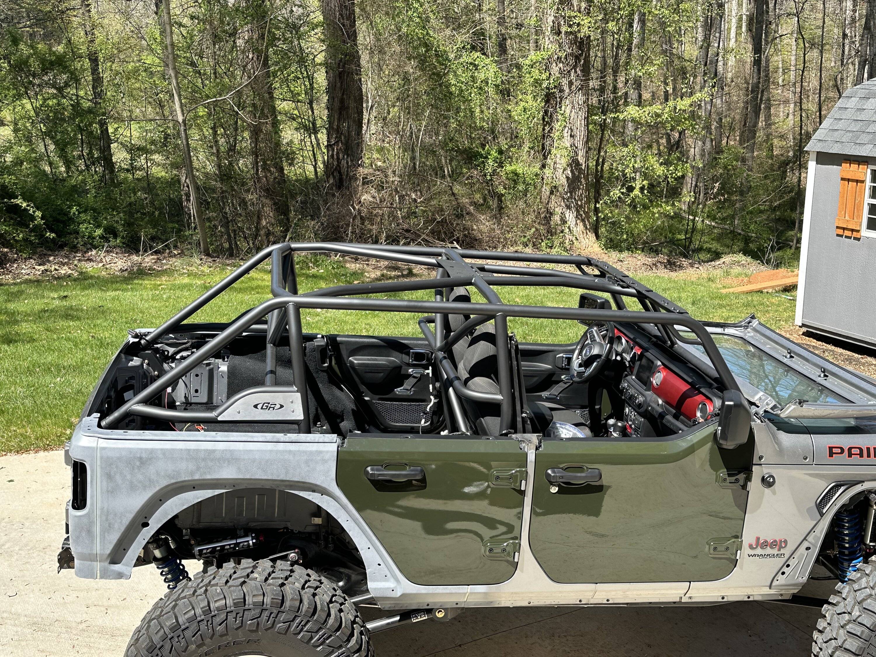 Jeep Wrangler JL GenRight Roll Cage Install A00858FC-8C5F-4F83-B825-2CAC6BC62BCB