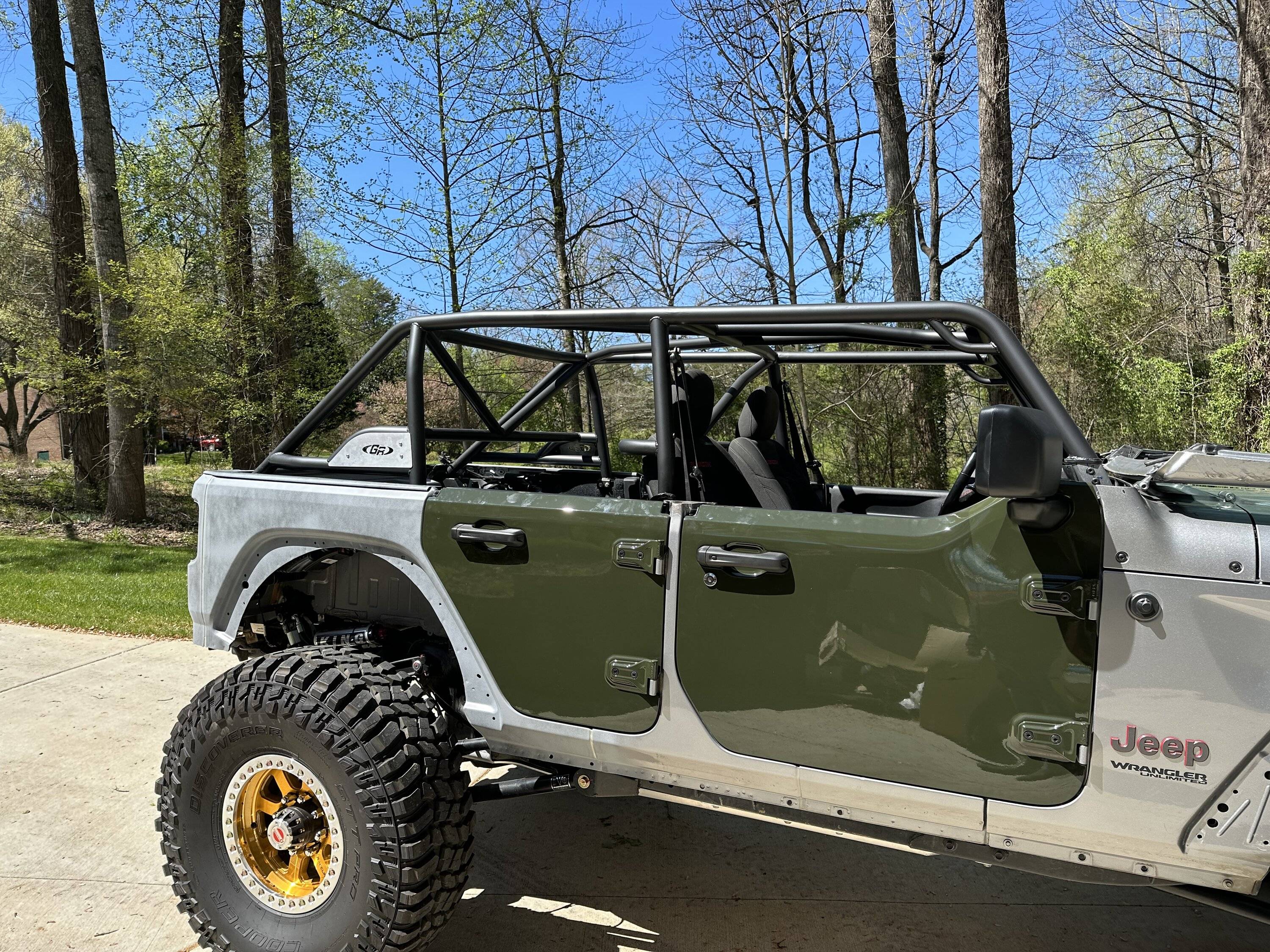 Jeep Wrangler JL GenRight Roll Cage Install 38655800-8625-44A3-9366-E8856F698C98