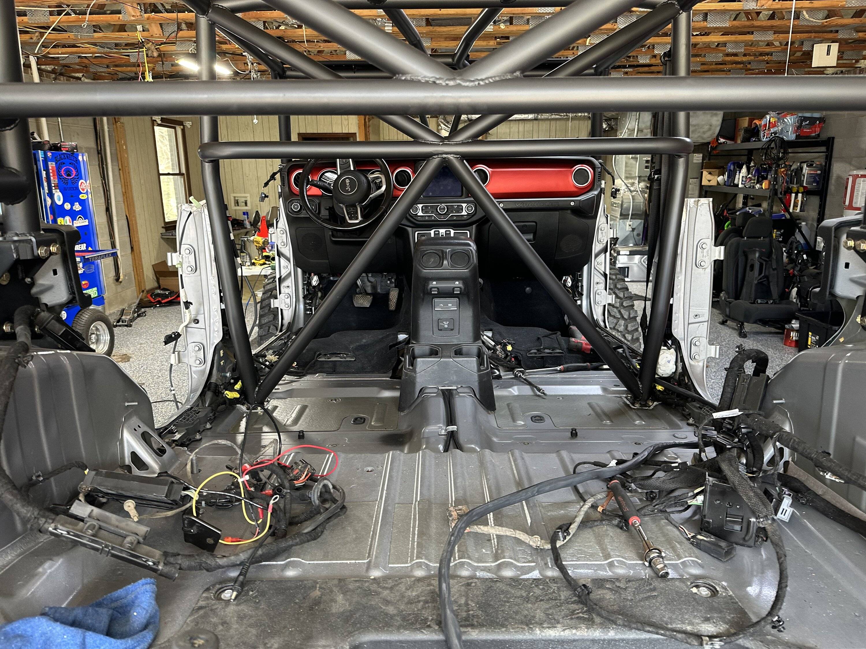 Jeep Wrangler JL GenRight Roll Cage Install 4486B036-FC81-4A62-91D4-4C2C98C302F3