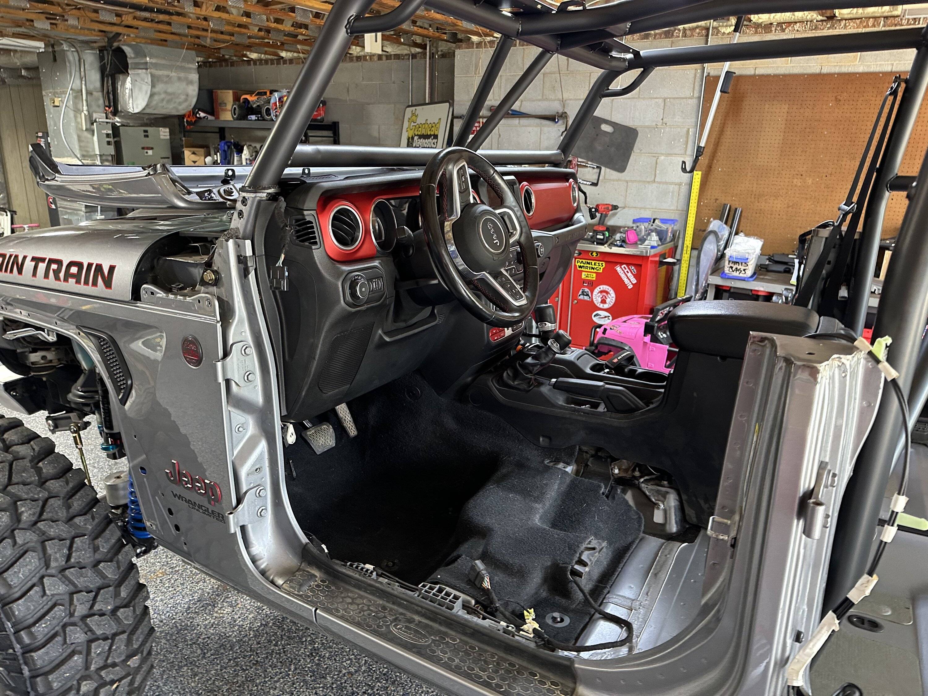 Jeep Wrangler JL GenRight Roll Cage Install 9D6EB18C-DA8C-47B5-9632-37903269BB25