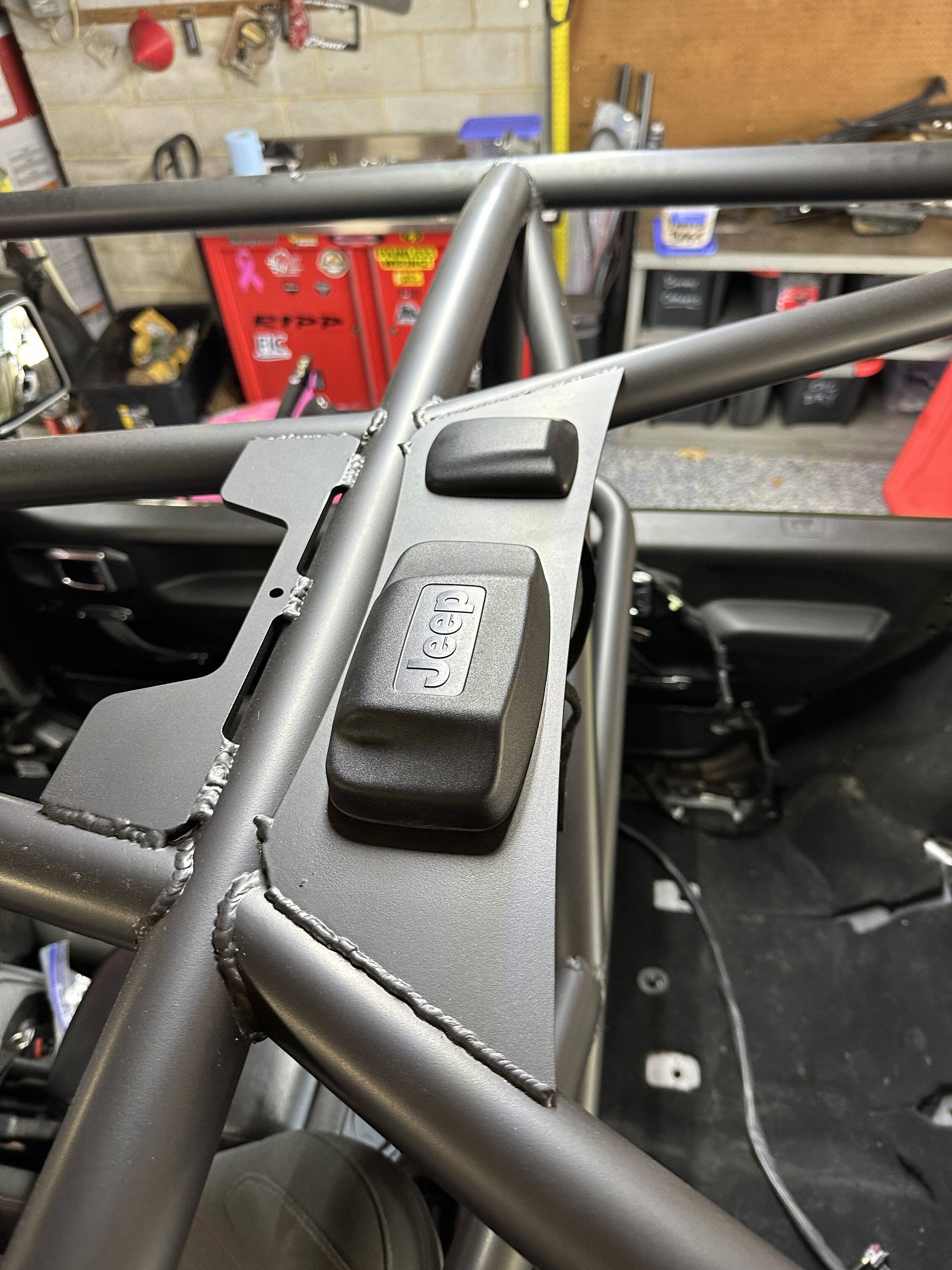 Jeep Wrangler JL GenRight Roll Cage Install 6422AA58-E81C-495C-A85C-C8B5A4EE02E8