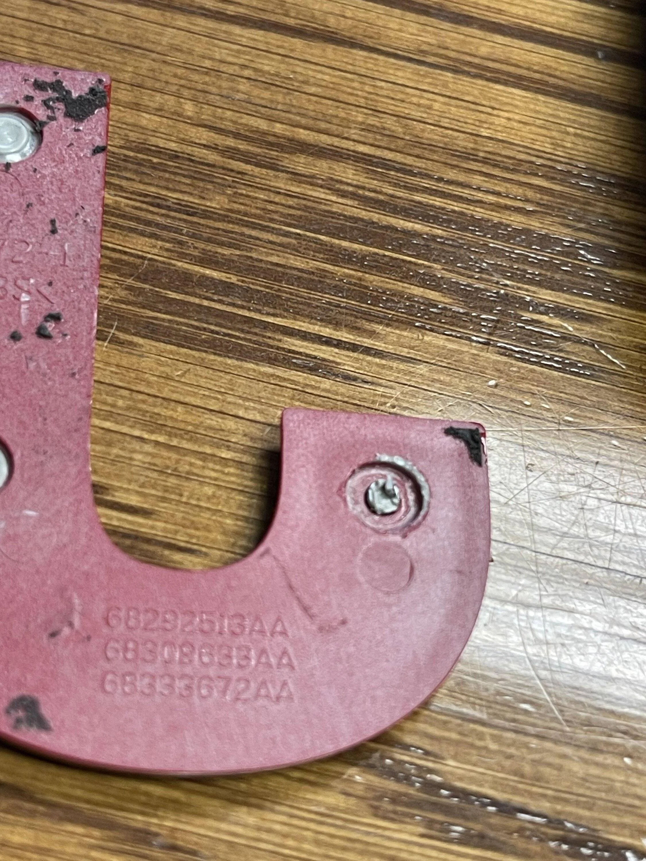 Jeep Wrangler JL Painted Jeep Emblems pin removal 2
