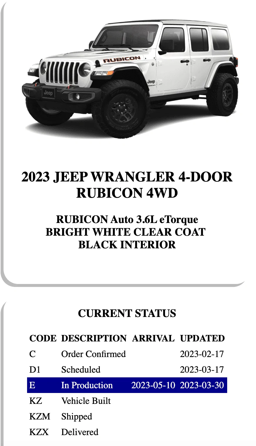 Jeep Wrangler JL 2023 Orders - Check in here Screenshot 2023-04-04 at 7.33.09 AM