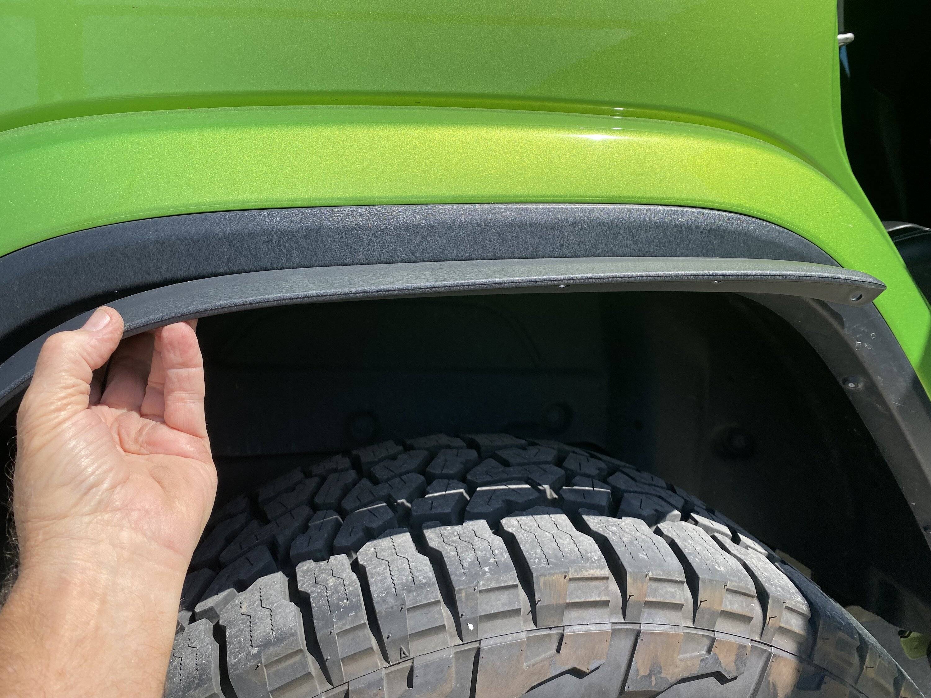 Jeep Wrangler JL JLU Recon X Fender Extensions IMG_7254