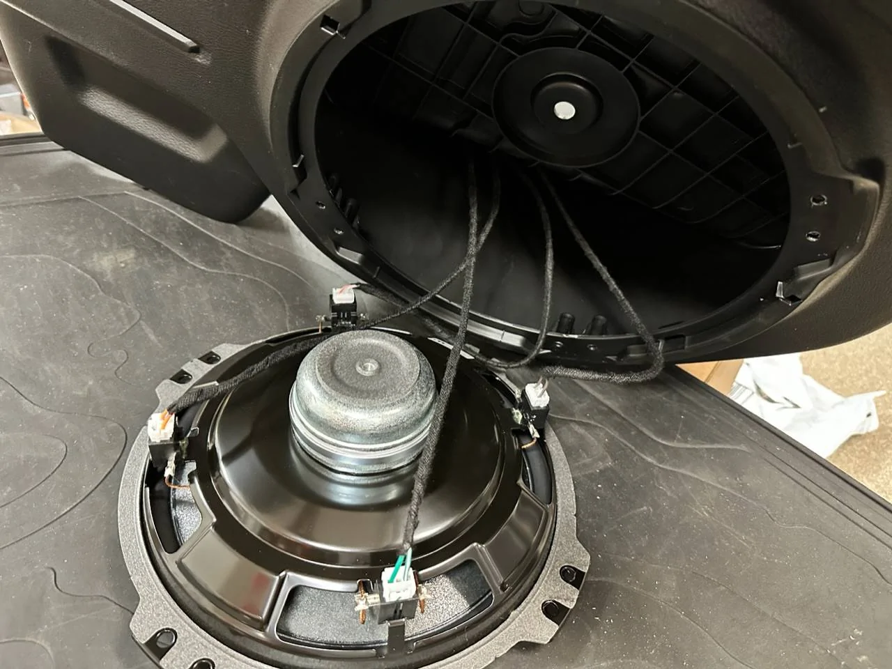 Jeep Wrangler JL Replacing Factory Alpine Sub Question Regarding Rear Bolt 266CD202-3B0C-4BE1-9246-1BEA42284A24