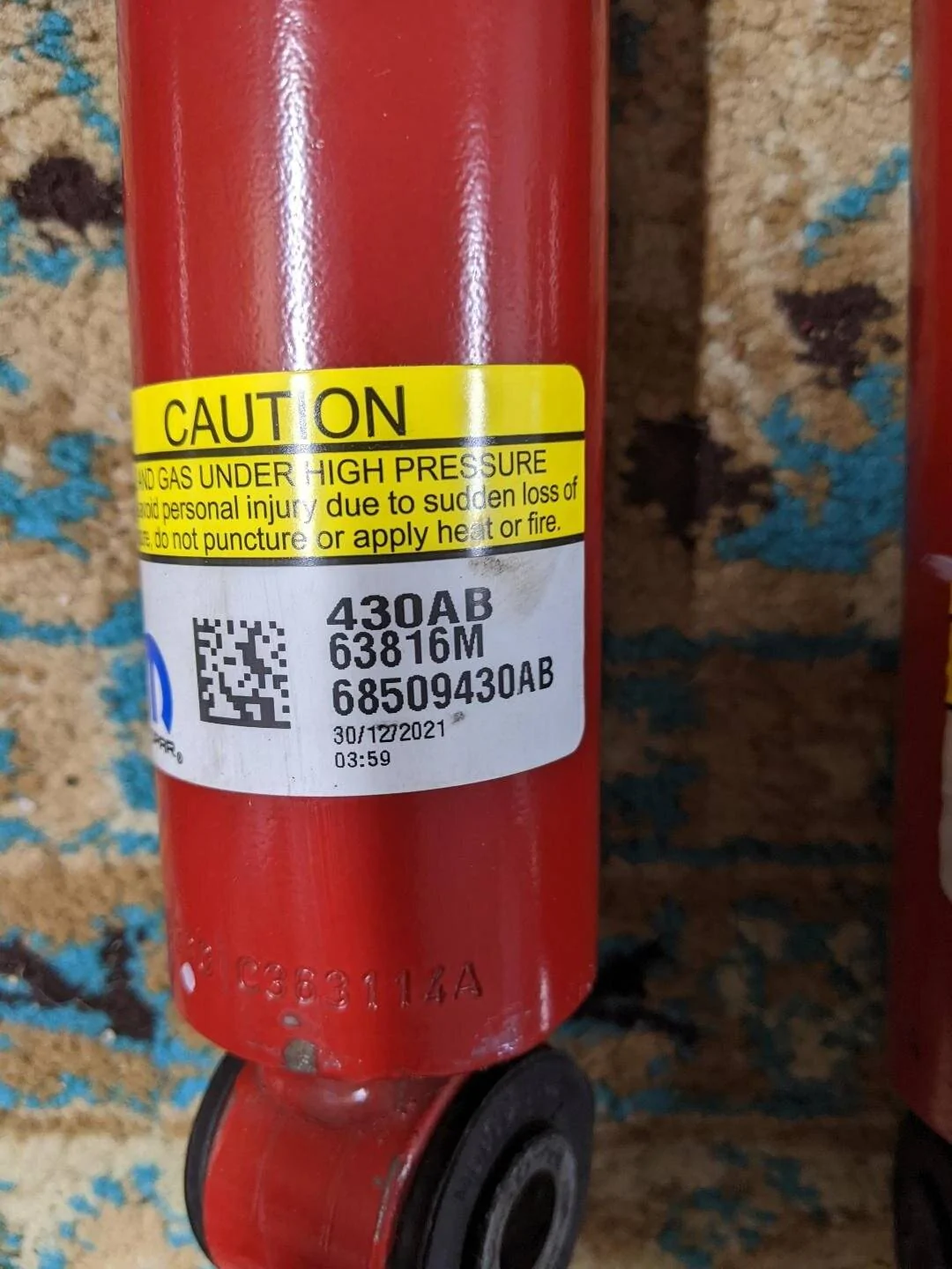Jeep Wrangler JL JL Rubicon/Willys Red Shocks shock3