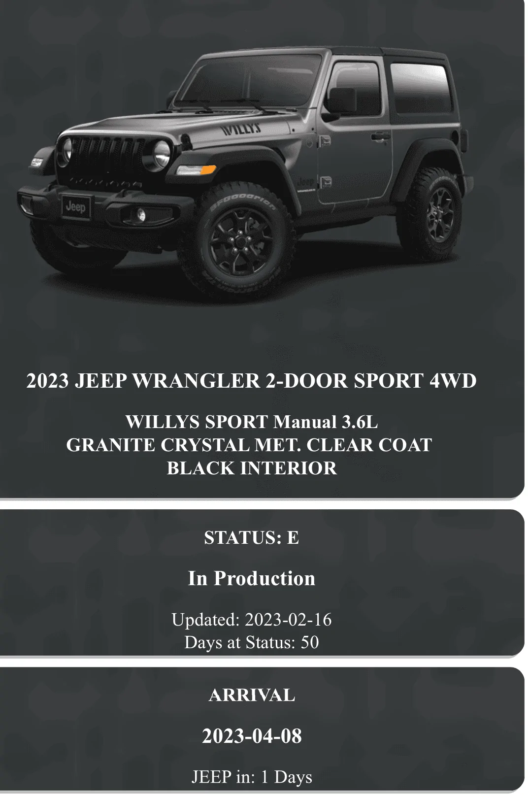 Jeep Wrangler JL 2023 Orders - Check in here 1680909242762