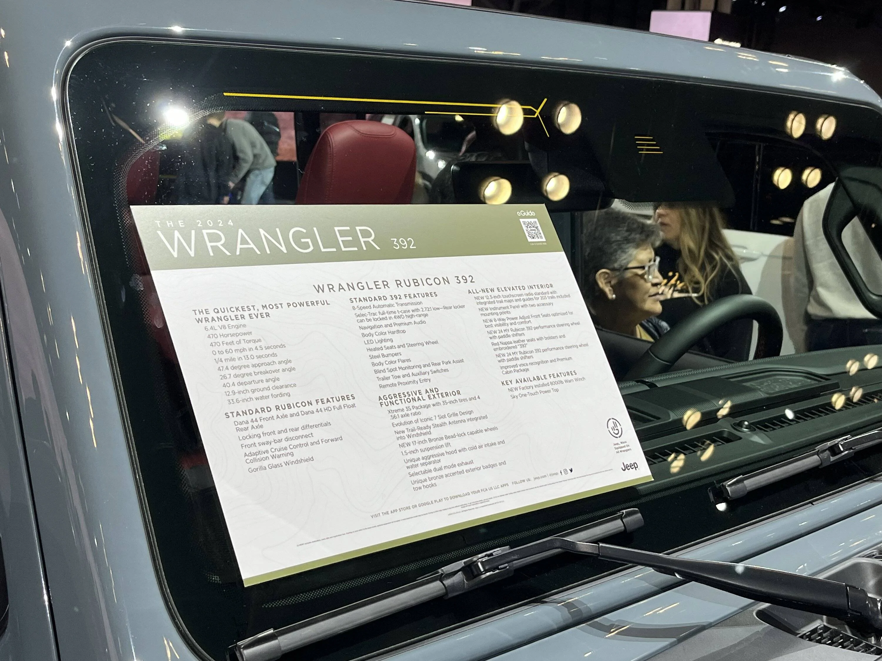 Jeep Wrangler JL My 2024 Wrangler Rubicon & Willys photos from NY Auto Show IMG_1936
