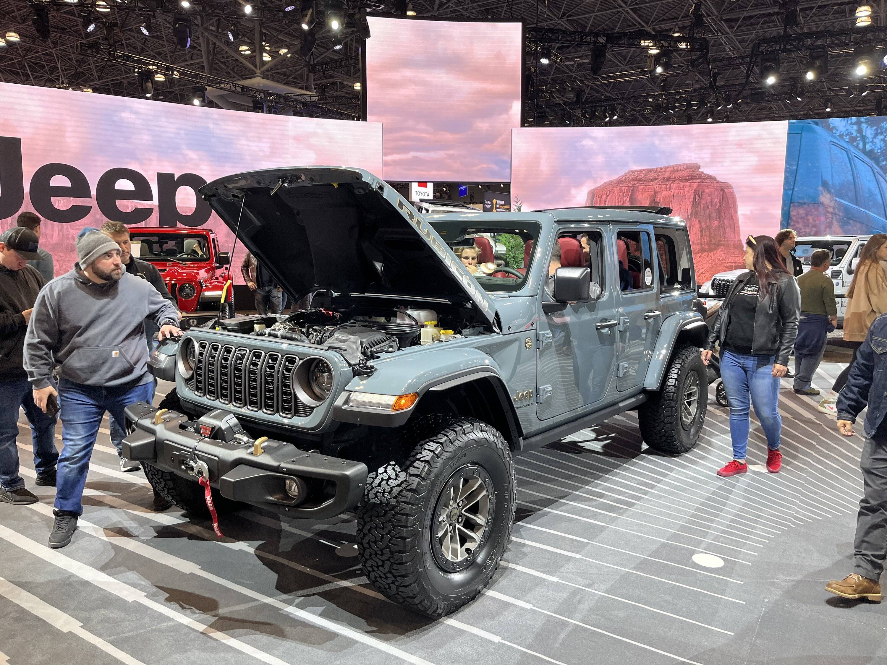 Jeep Wrangler JL My 2024 Wrangler Rubicon & Willys photos from NY Auto Show IMG_1941
