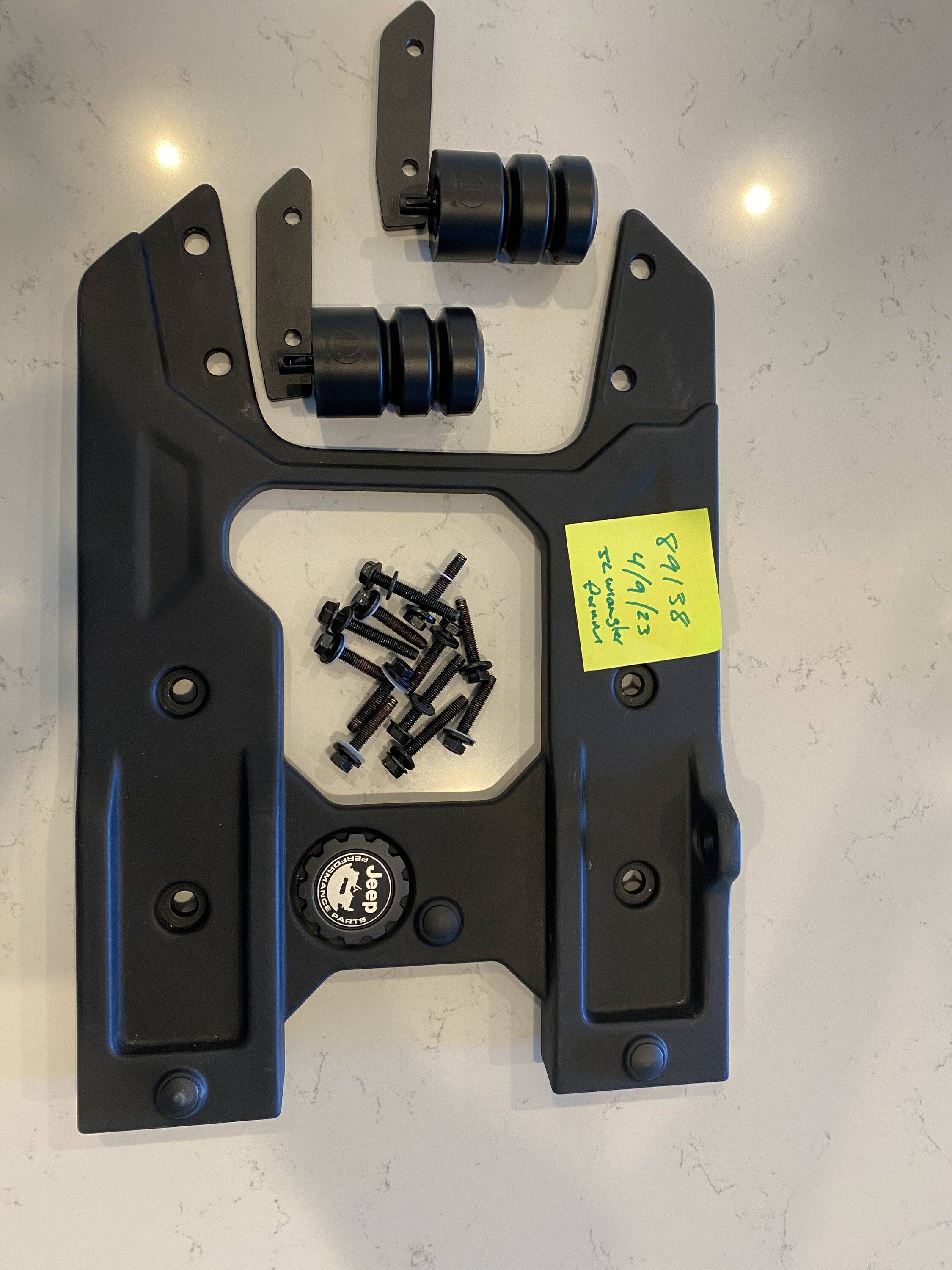 Jeep Wrangler JL Mopar Tailgate Reinforcement 3E61899C-61EE-478E-BE44-1F26B5FD1AD3