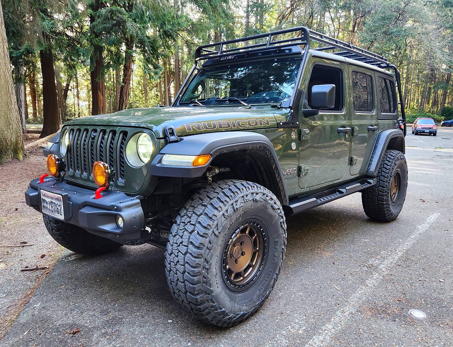 Jeep Wrangler JL Kahiltna - Sarge Green JLUR Build Journal Jeep_front