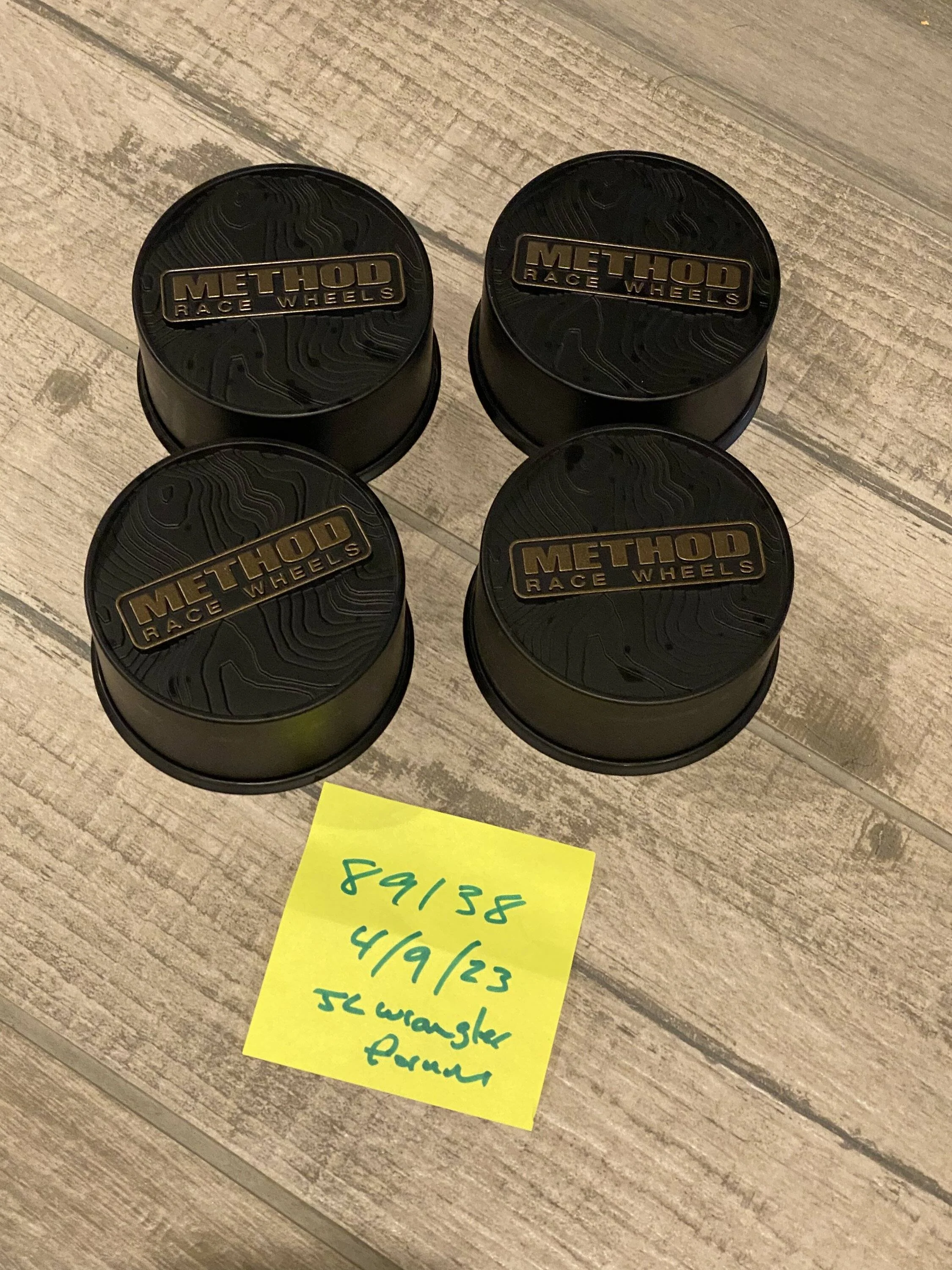 Jeep Wrangler JL Method Low Profile Center Caps 66E1704D-9689-4774-B83C-08D25991AD0B