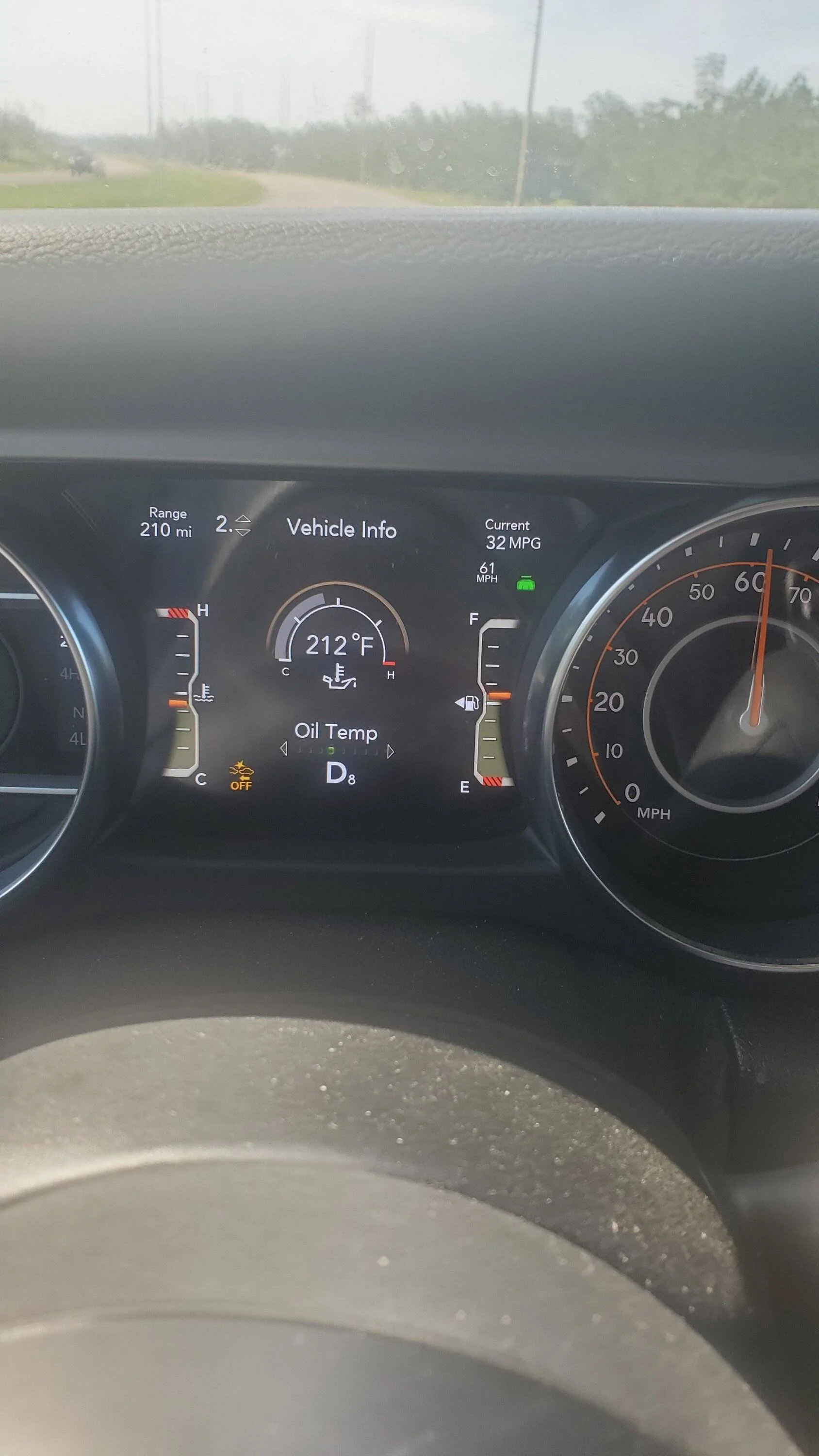 Jeep Wrangler JL Shoulda Bought An EcoDiesel!!! Oil Temp - normal