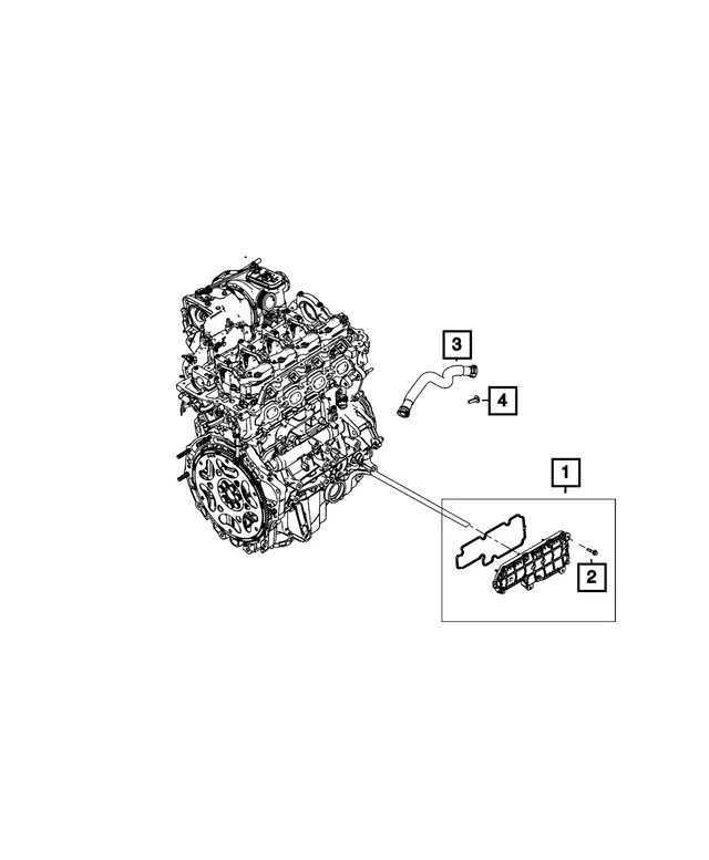 Jeep Wrangler JL Oil leak on 2021 2.0T, w/27k miles 1681231000401