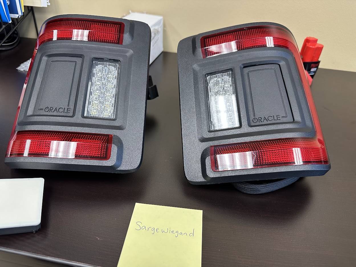 Jeep Wrangler JL Oracle Flush Mount Led Tail Lights IMG_3767