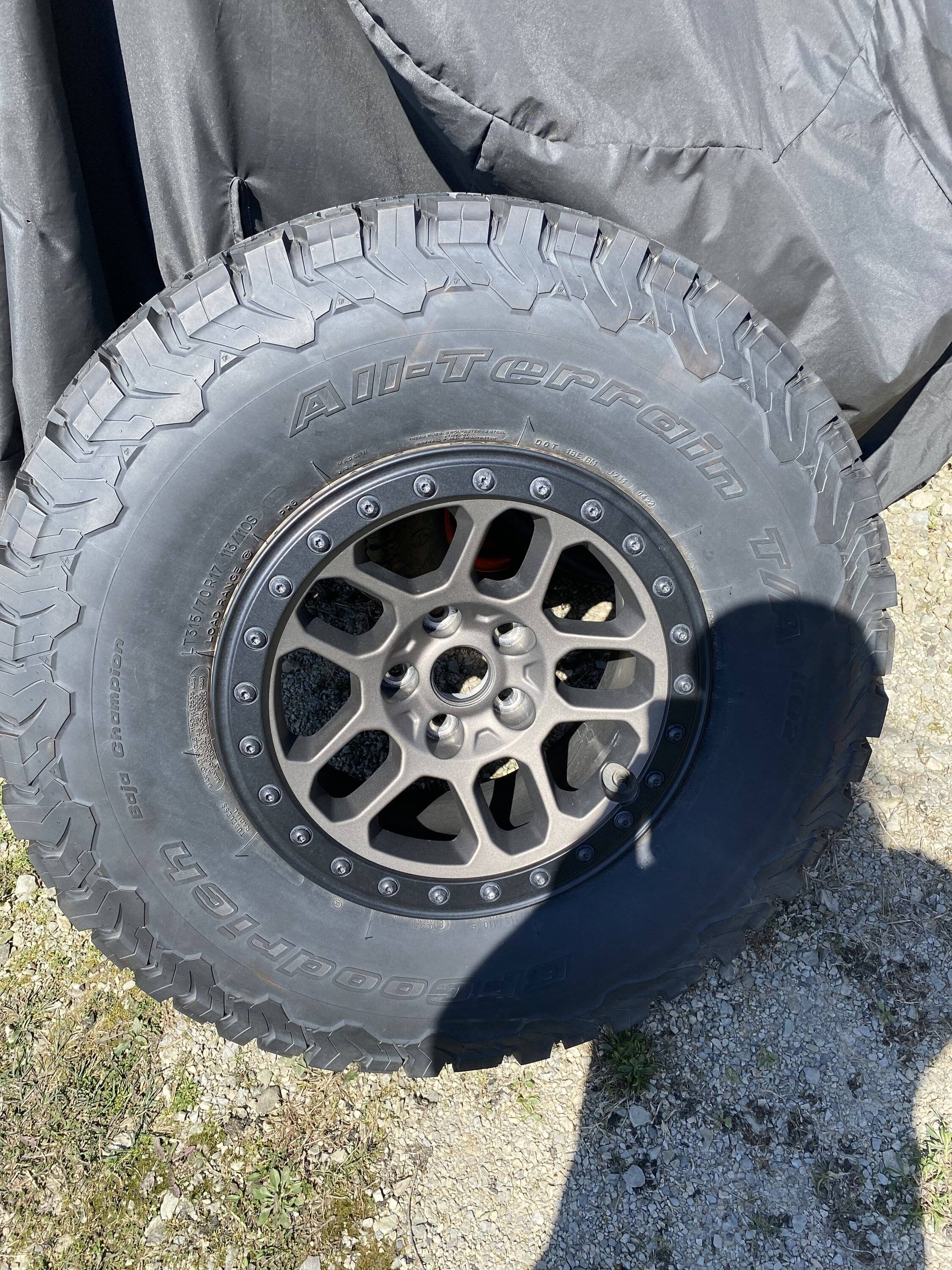 Jeep Wrangler JL Xr wheels and tires IMG_4068