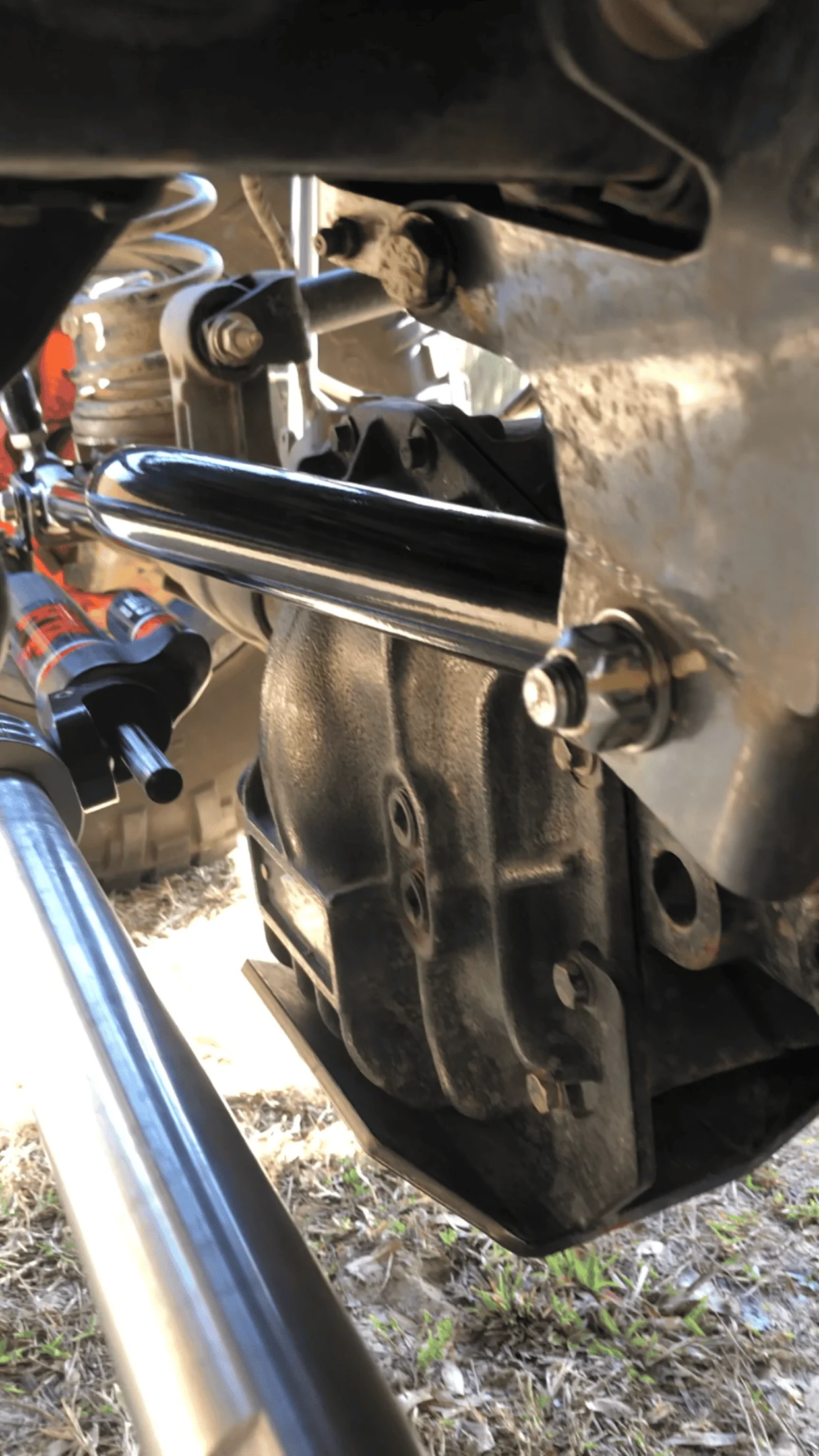 Jeep Wrangler JL Track bar hitting secter shaft brace 85DC4F1C-2F15-4692-8B22-FEA272C93243