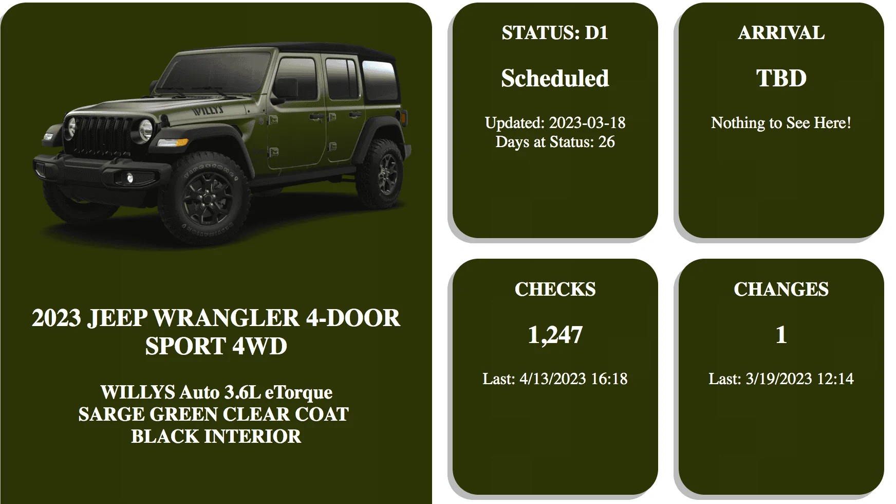 Jeep Wrangler JL 2023 Orders - Check in here Screen Shot 2023-04-13 at 3.23.31 PM