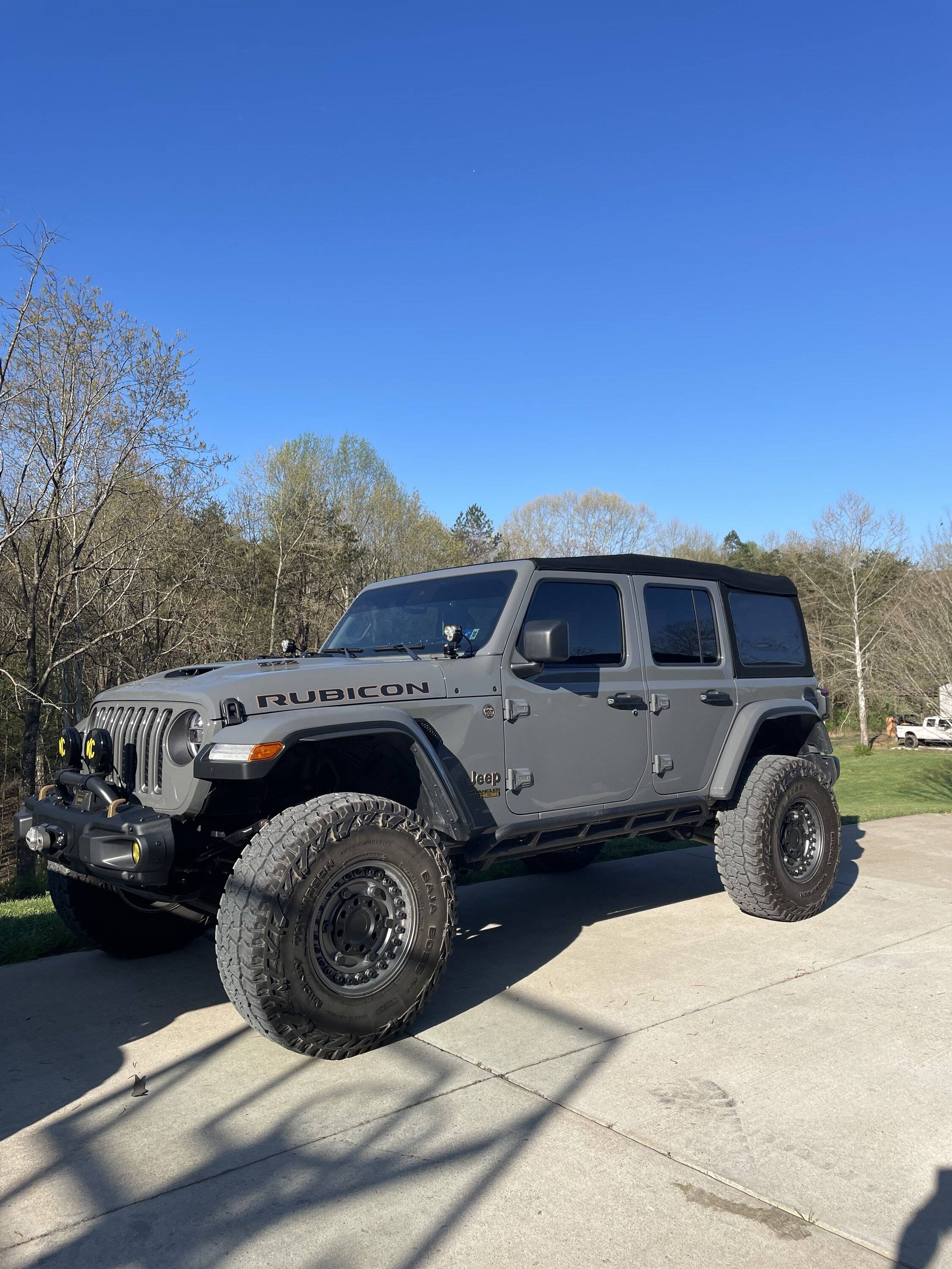 Metalcloak 393 front end sag 3.5 lift with winch | Jeep Wrangler