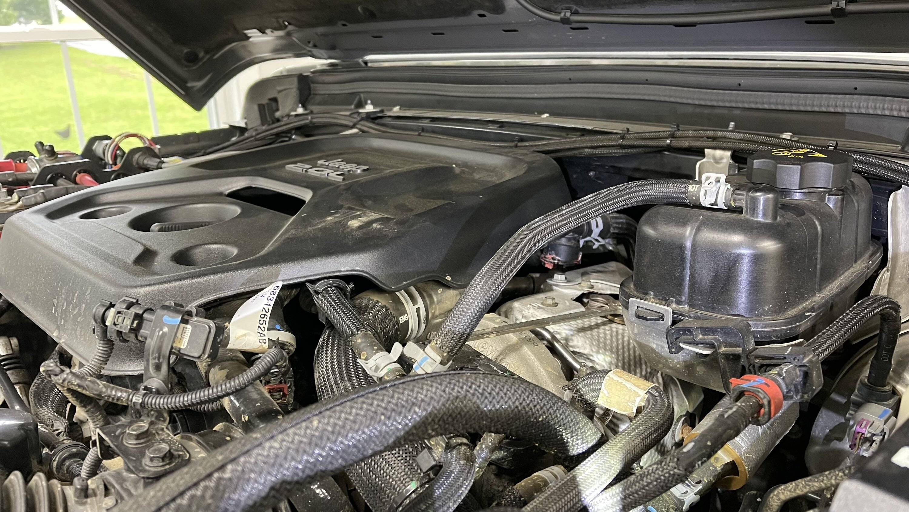 Jeep Wrangler JL 2.0L Water Leak IMG_3397
