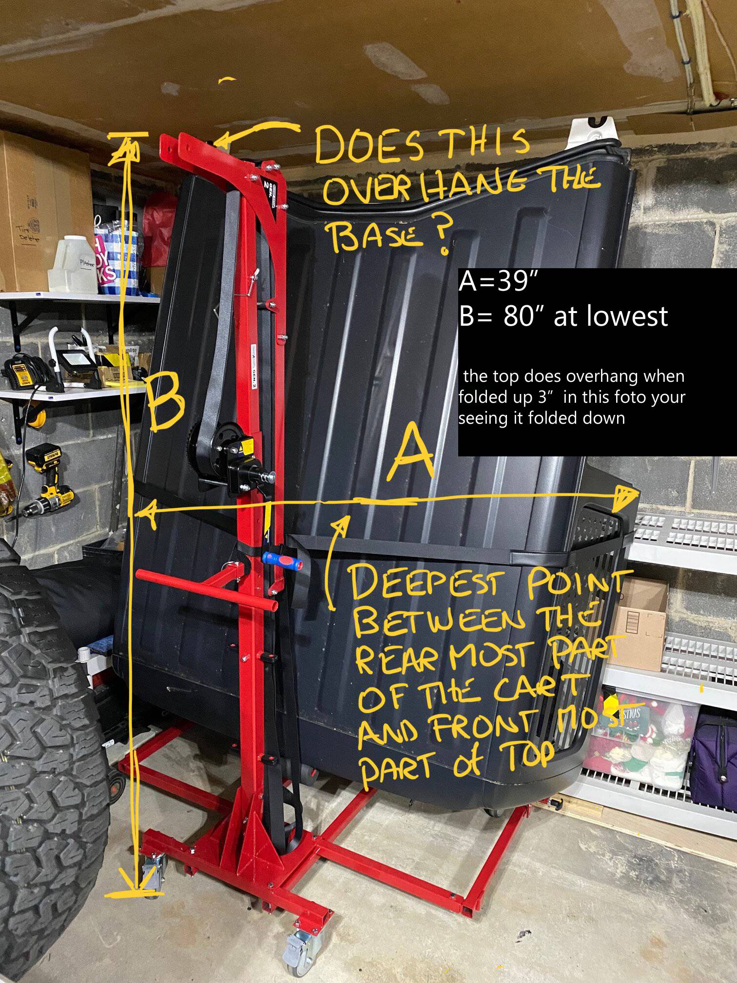 Jeep Wrangler JL Basic garage floor hardtop storage options A5B7B09C-E77D-46E6-BC70-6E98DD931D28 copy