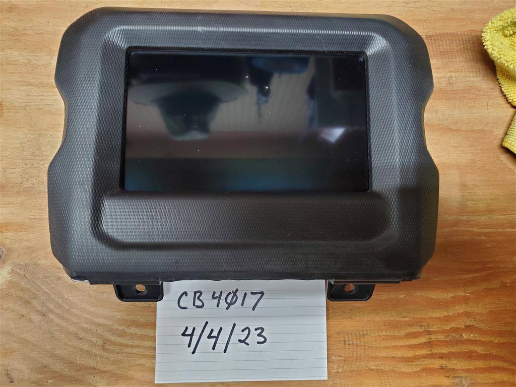 Jeep Wrangler JL 7" Uconnect with Sirius, bezel, unlock code. HVAC controls.  Prices lowered. 20230404_133116 (Medium)