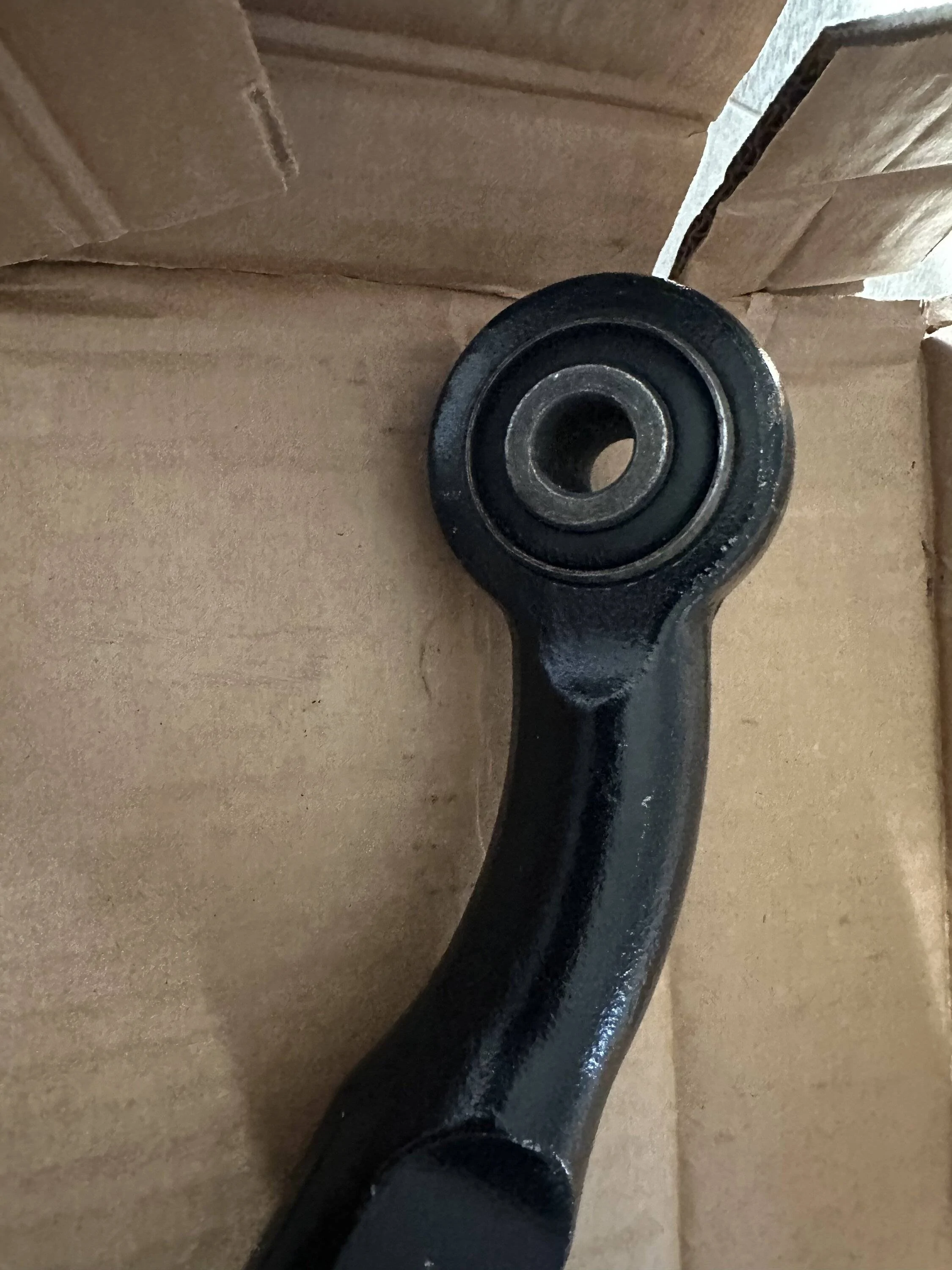 Jeep Wrangler JL Rough country adjustable track bar IMG_3826