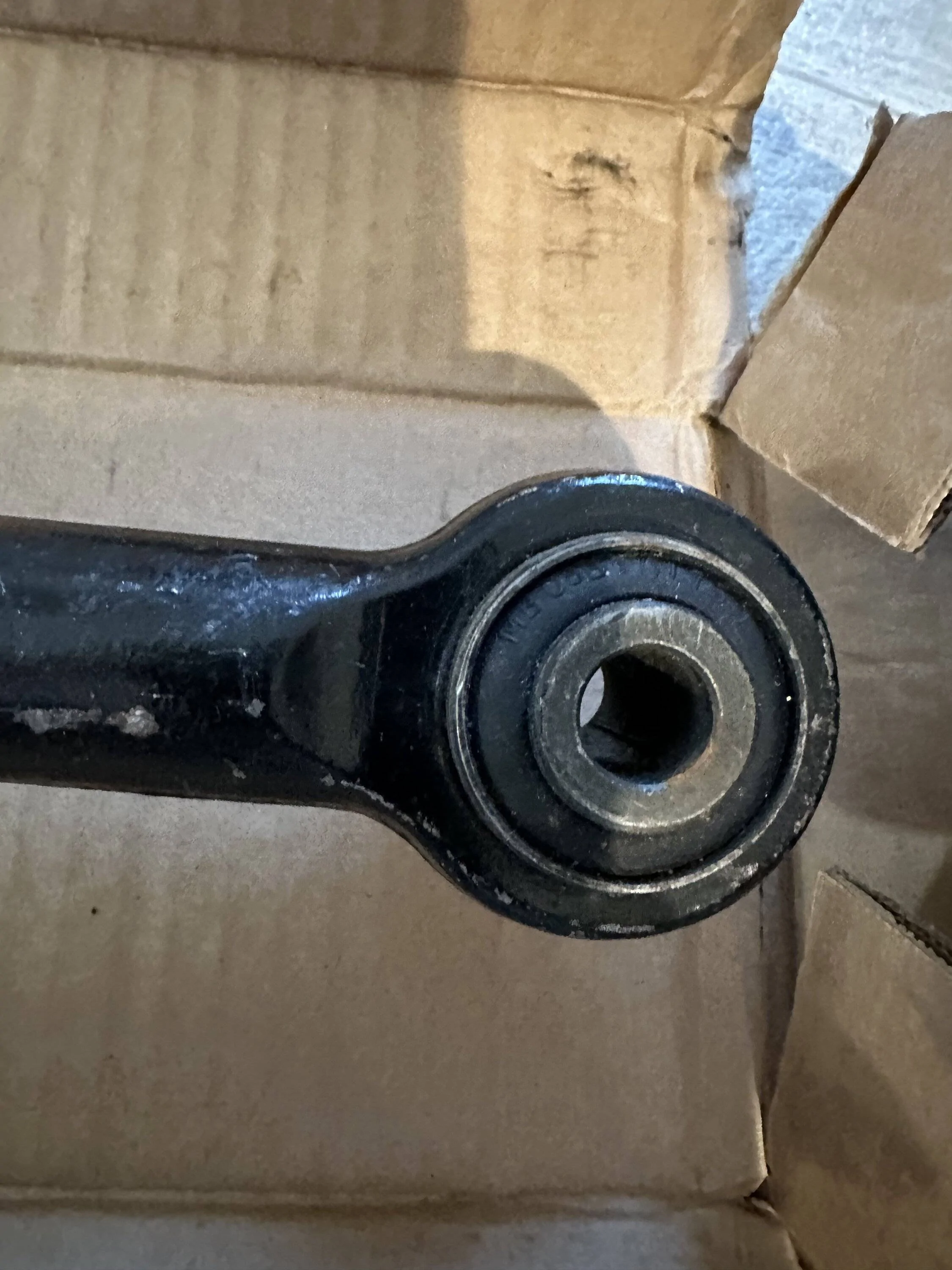 Jeep Wrangler JL Rough country adjustable track bar IMG_3827