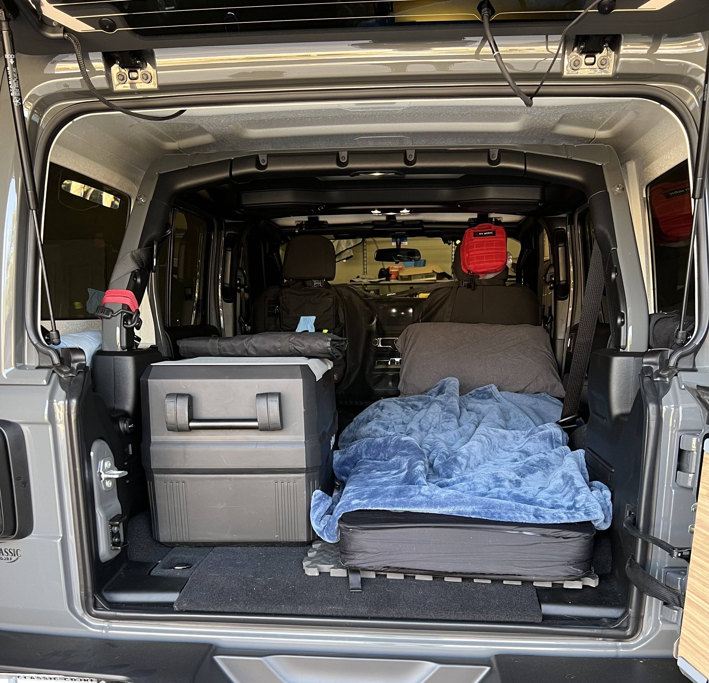 Jeep Wrangler JL Camping inside my jeep IMG_6376